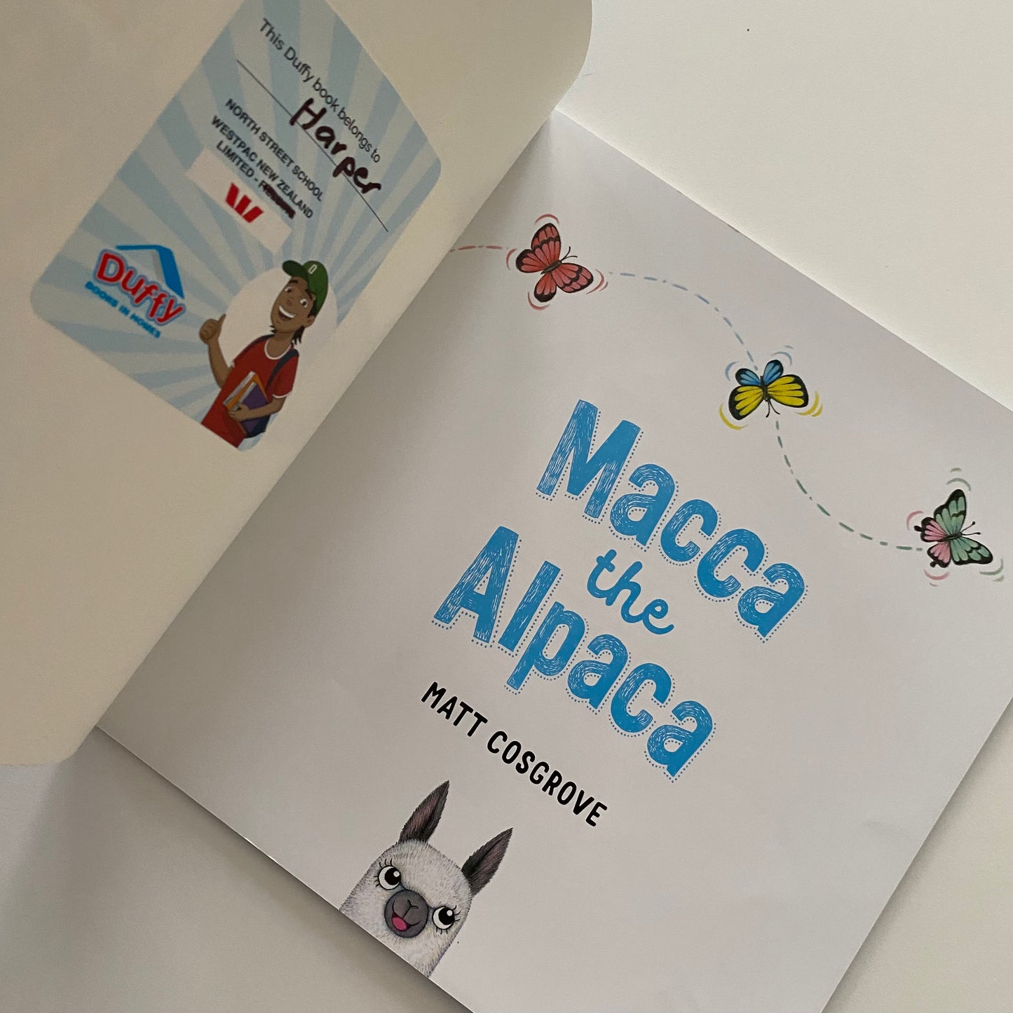 Macca The Alpaca Book