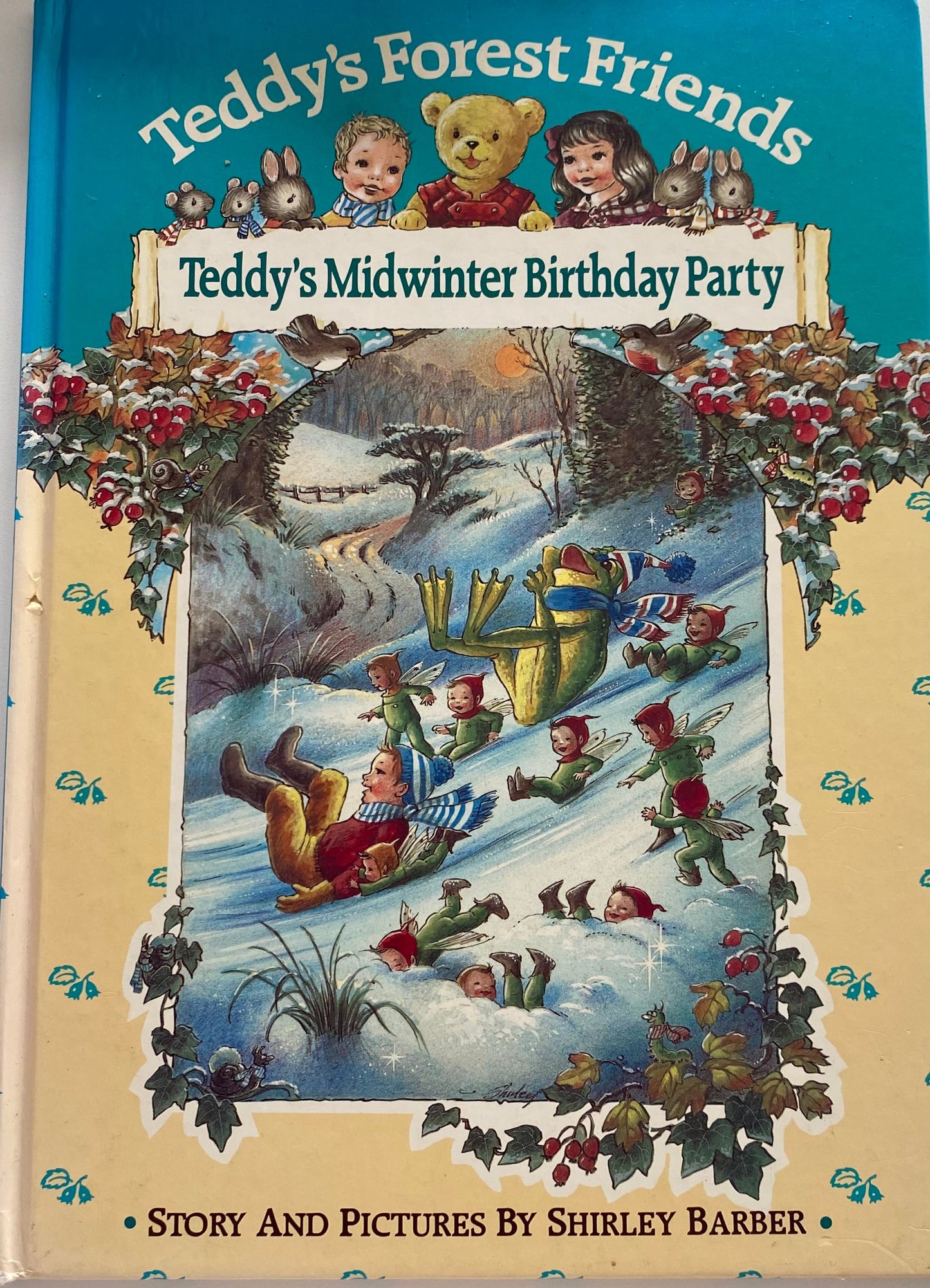 Shirley Barber Teddy’s Forest Friends Midwinter Birthday Party Book
