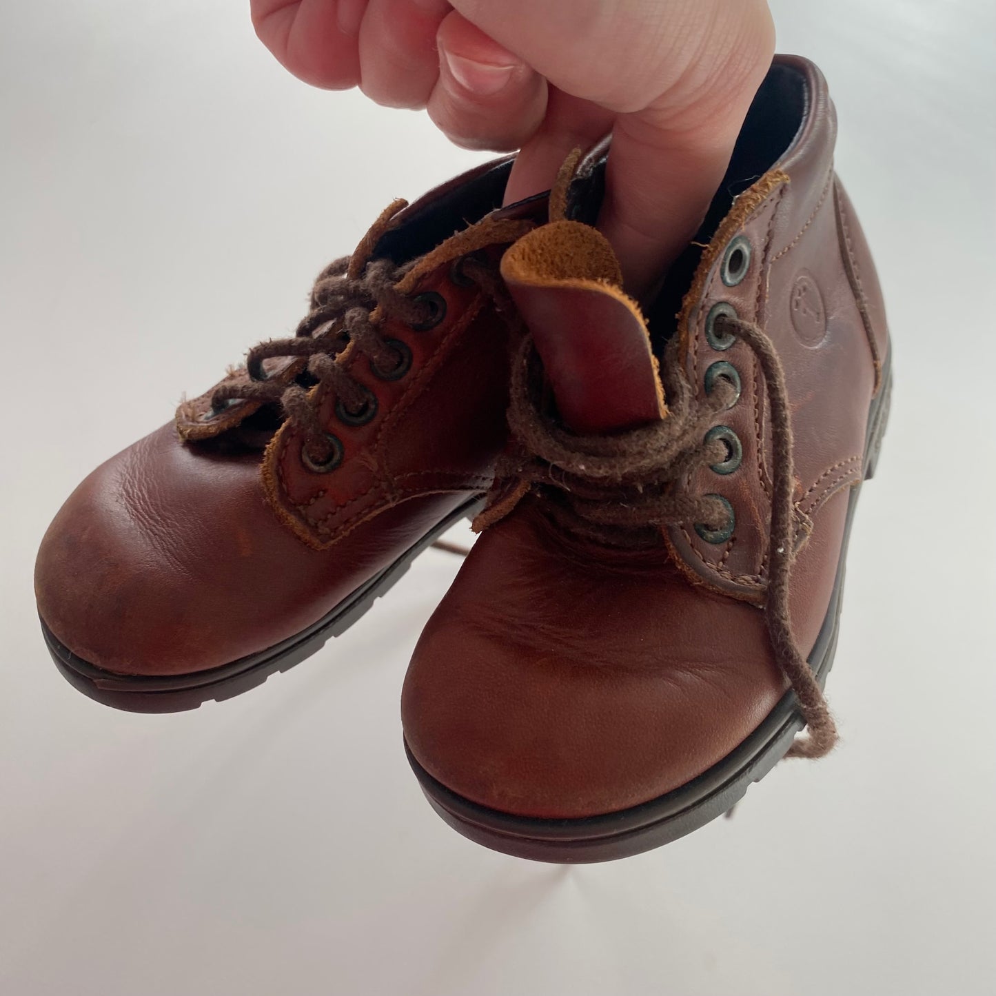 Leather Boots - Size 4.5