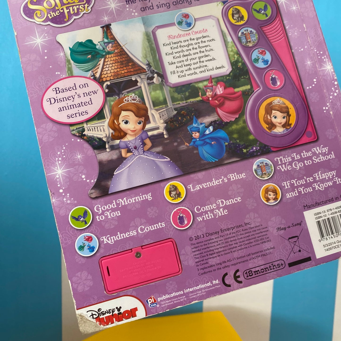 Disney Junior Sofia The First Princess In Training Sound Book