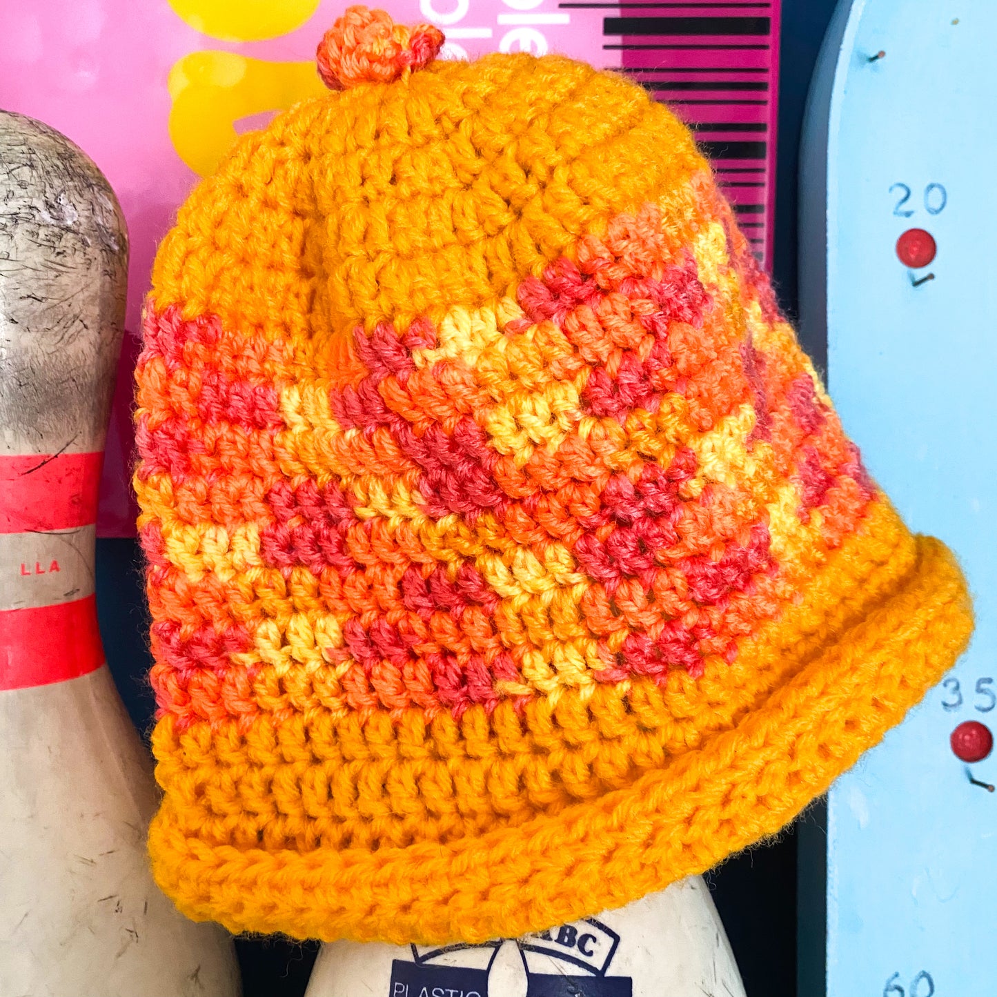 Handmade Knit Beanie - Size Toddler/Child