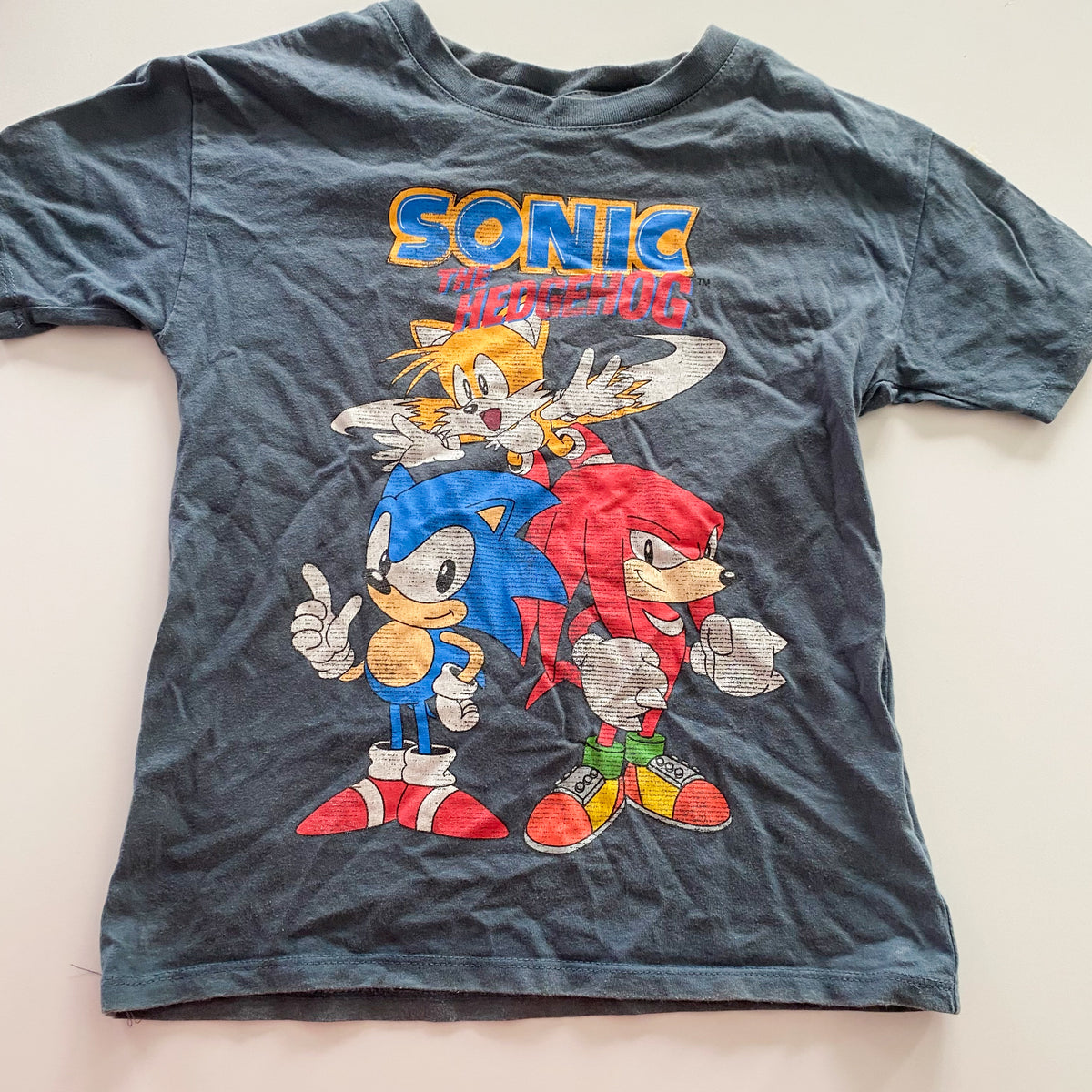 Cotton On Kids Sonic Top - Size 7