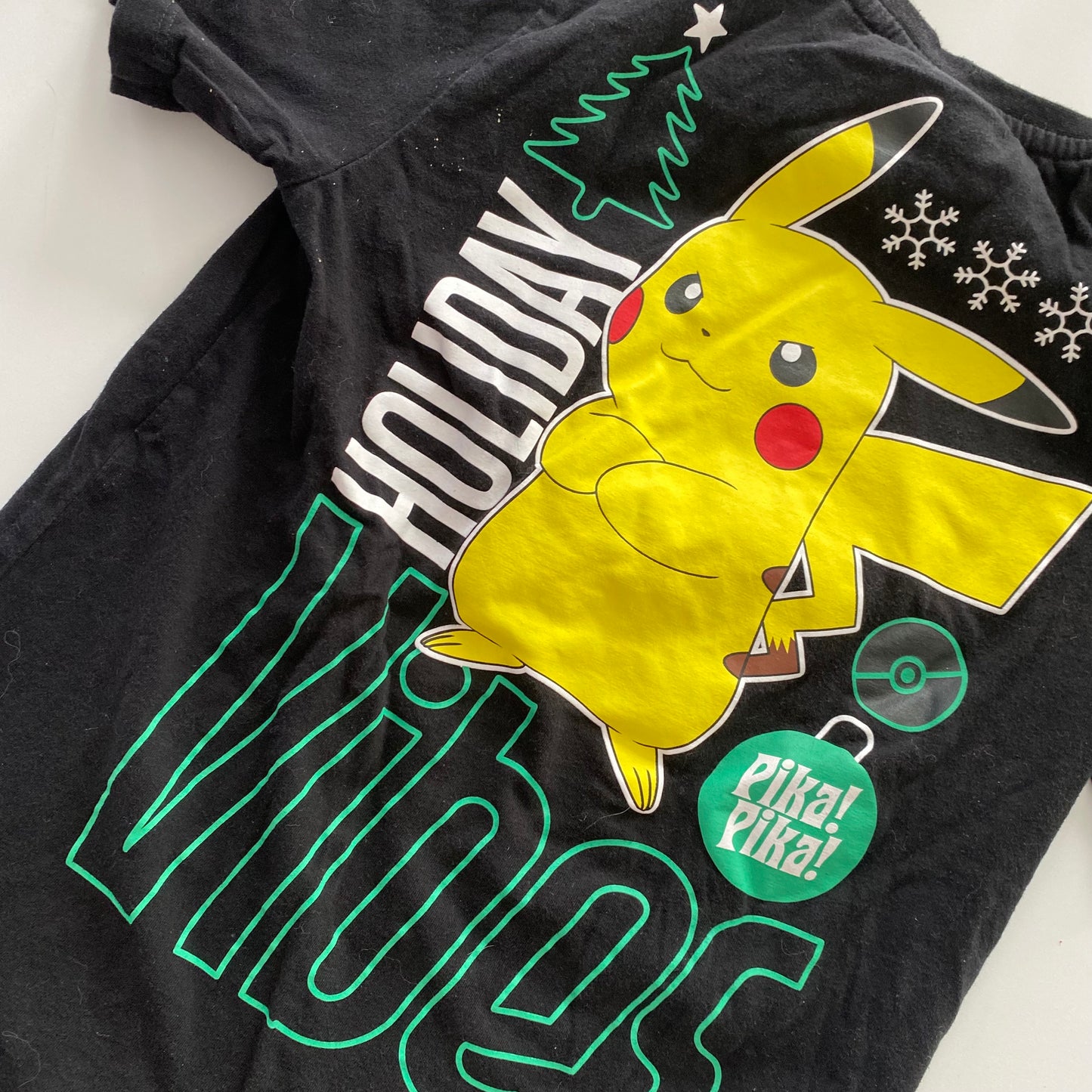 Pokémon Christmas Top - Size 8