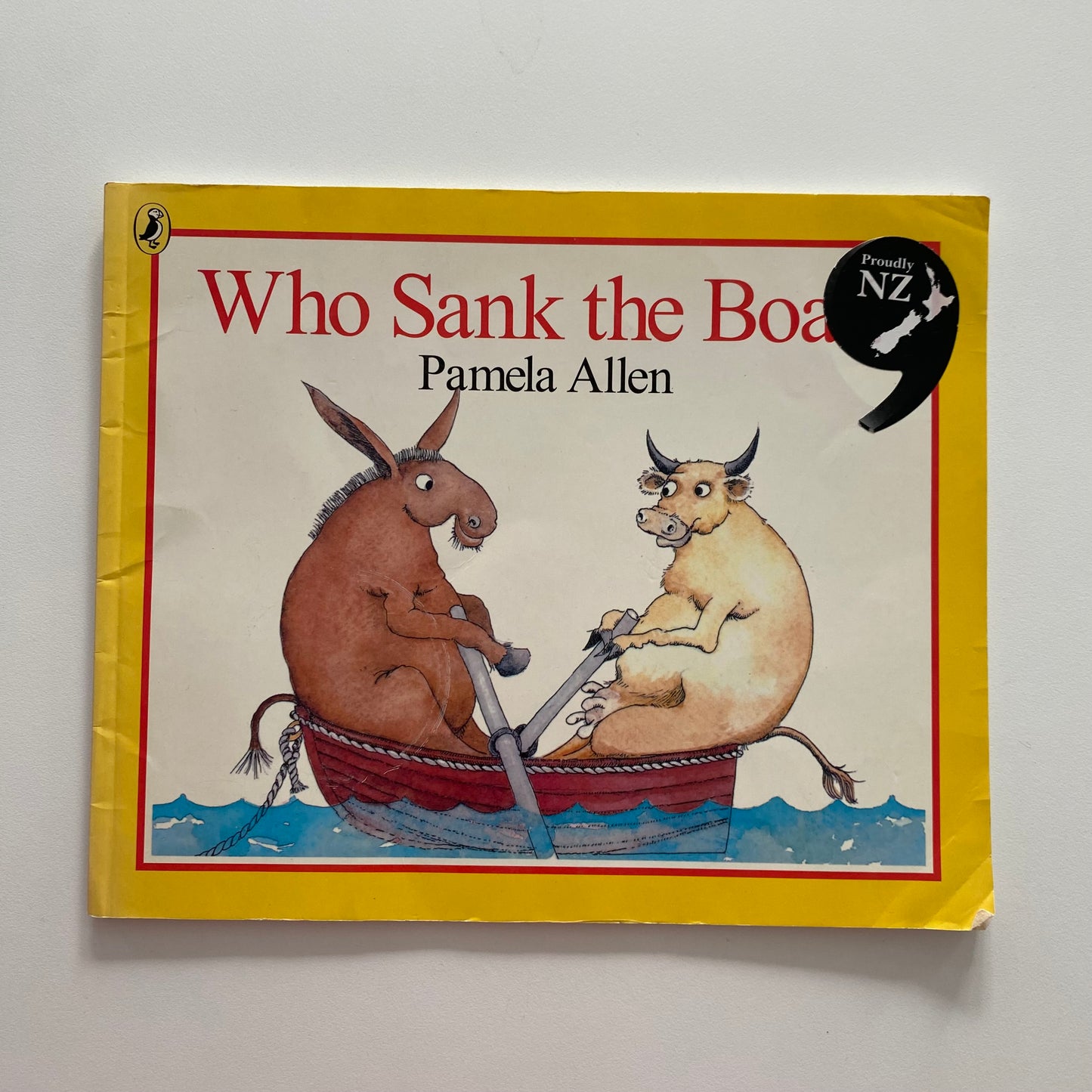 Who Sank The Boat Book