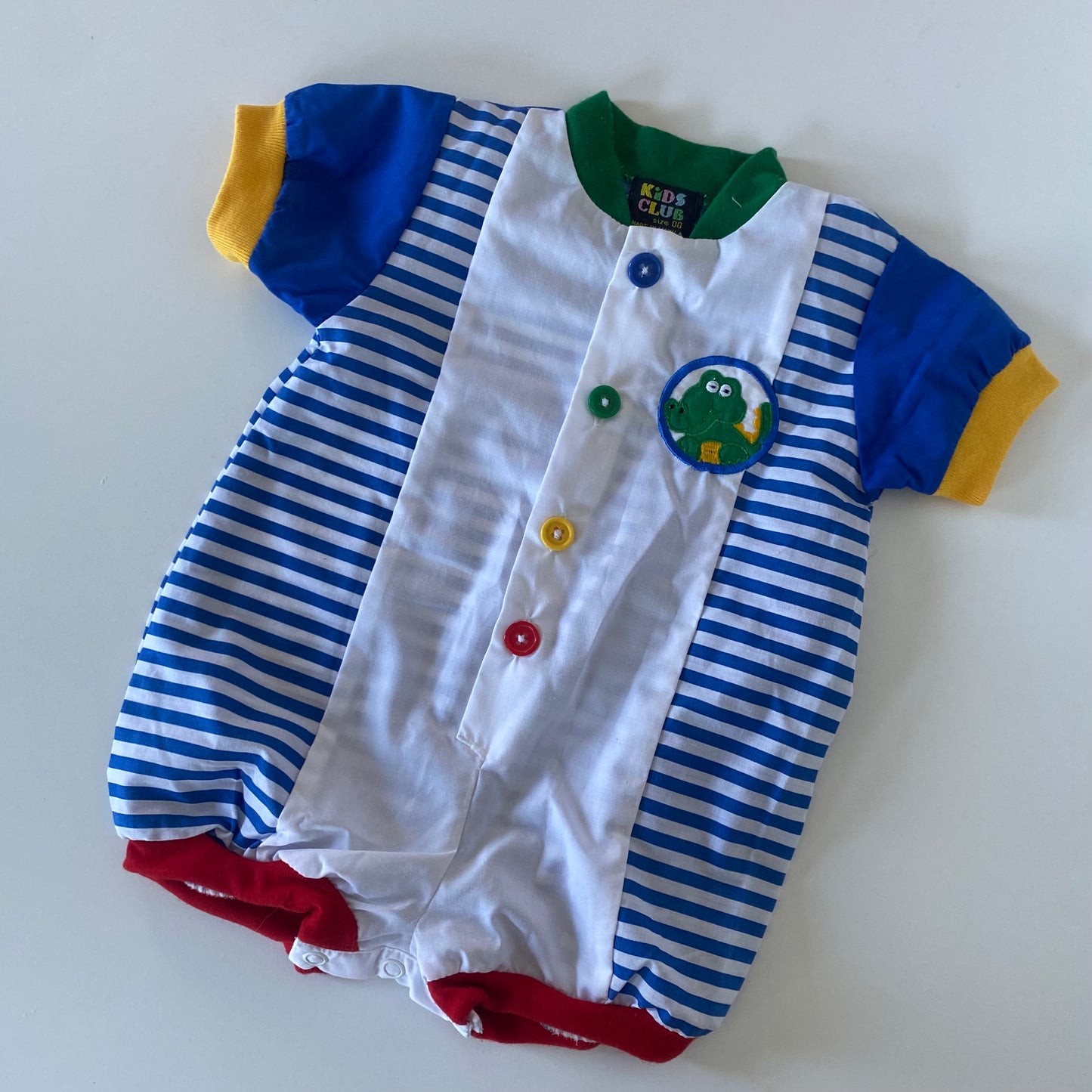 Vintage Kids Club Romper - Size 3-6M
