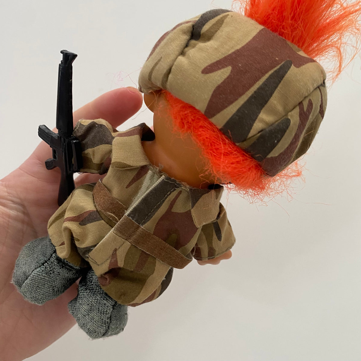 Vintage RUSS Army Military Troll