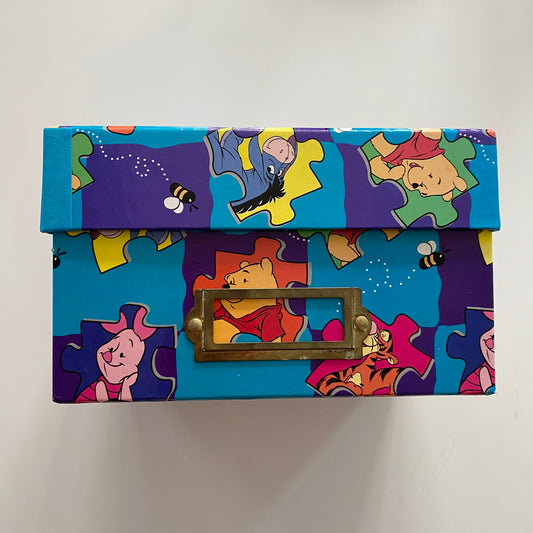Vintage Winnie The Pooh Photo Box