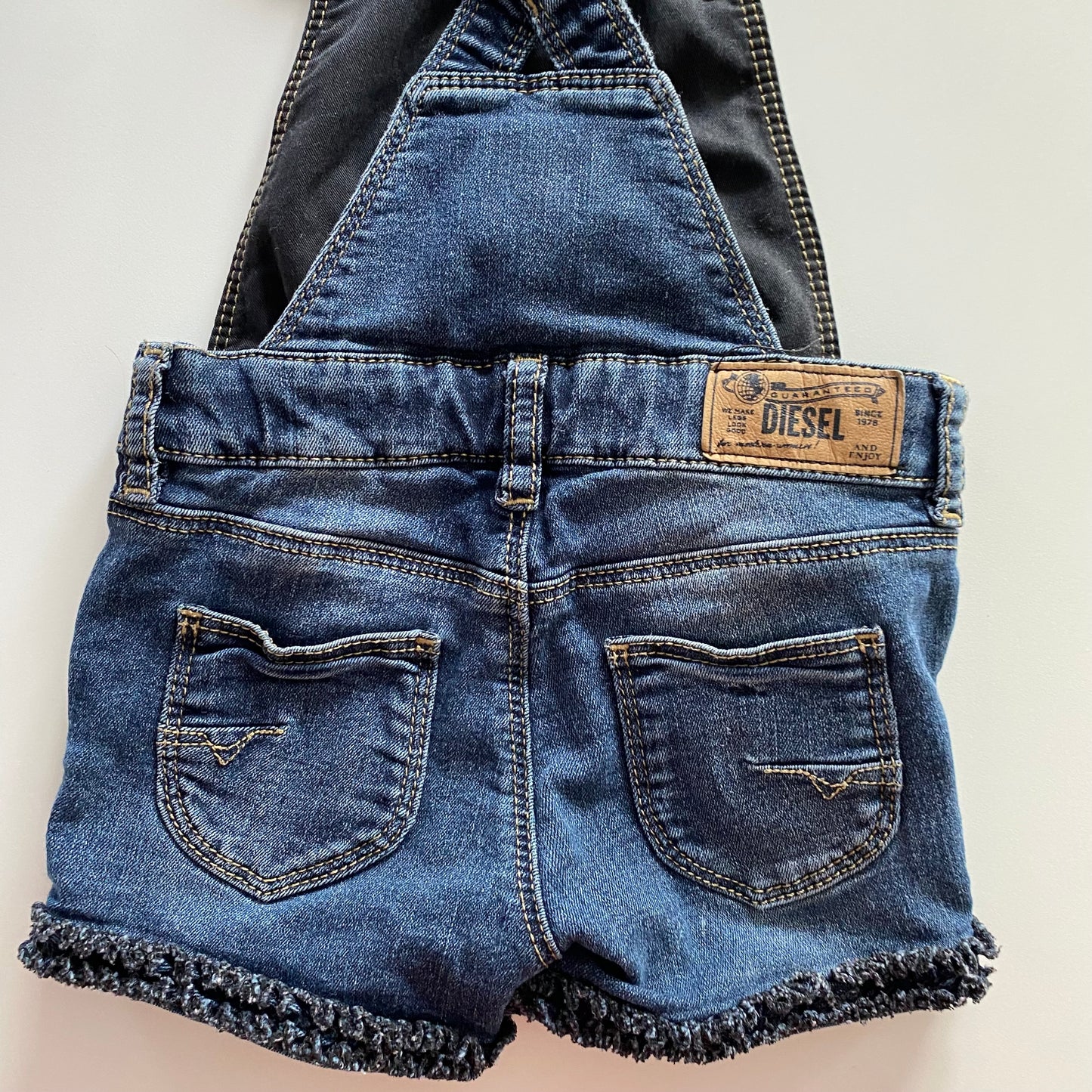 Diesel Denim Shortalls - Size 1