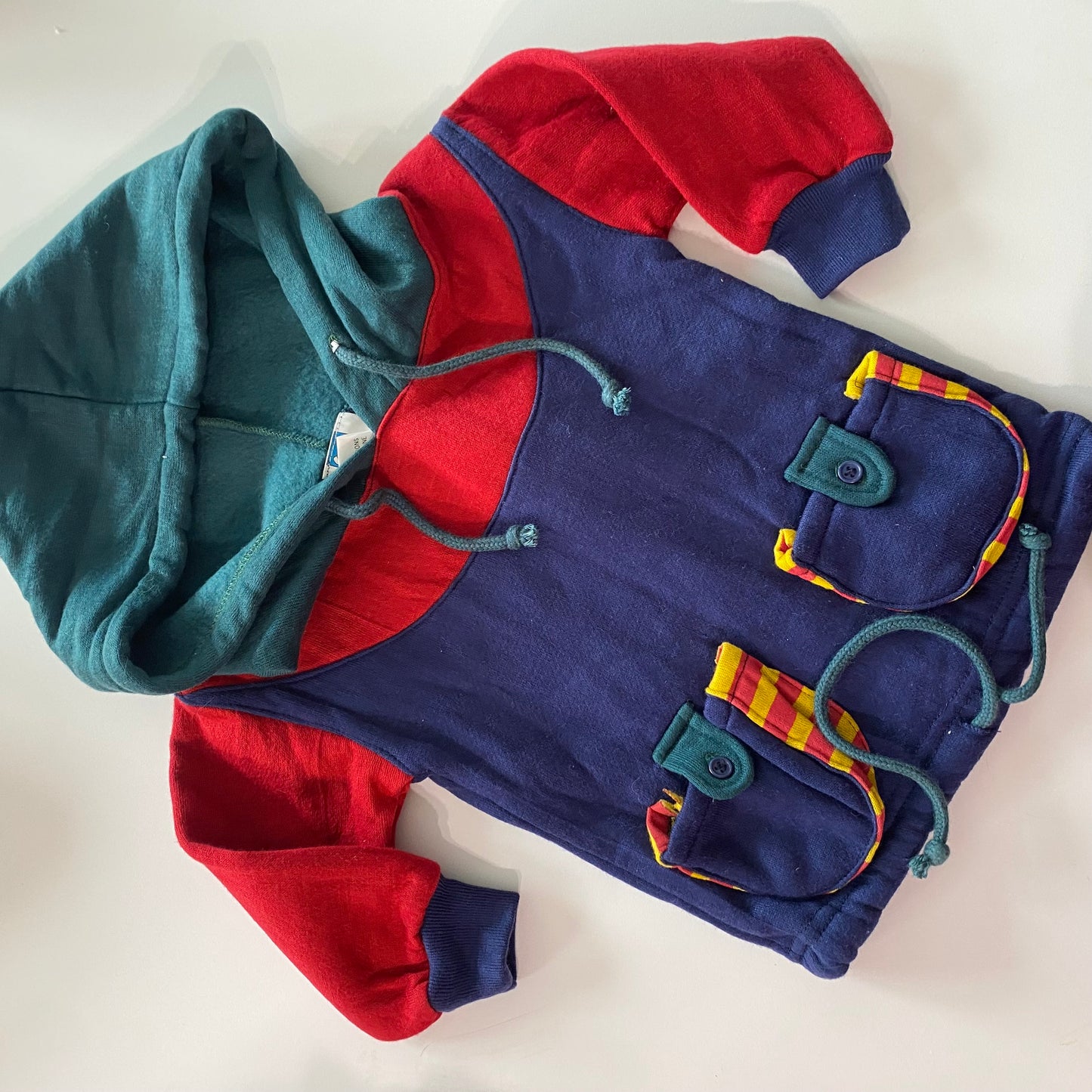 Vintage Teeny Weeny Hoodie - Size 6-12M