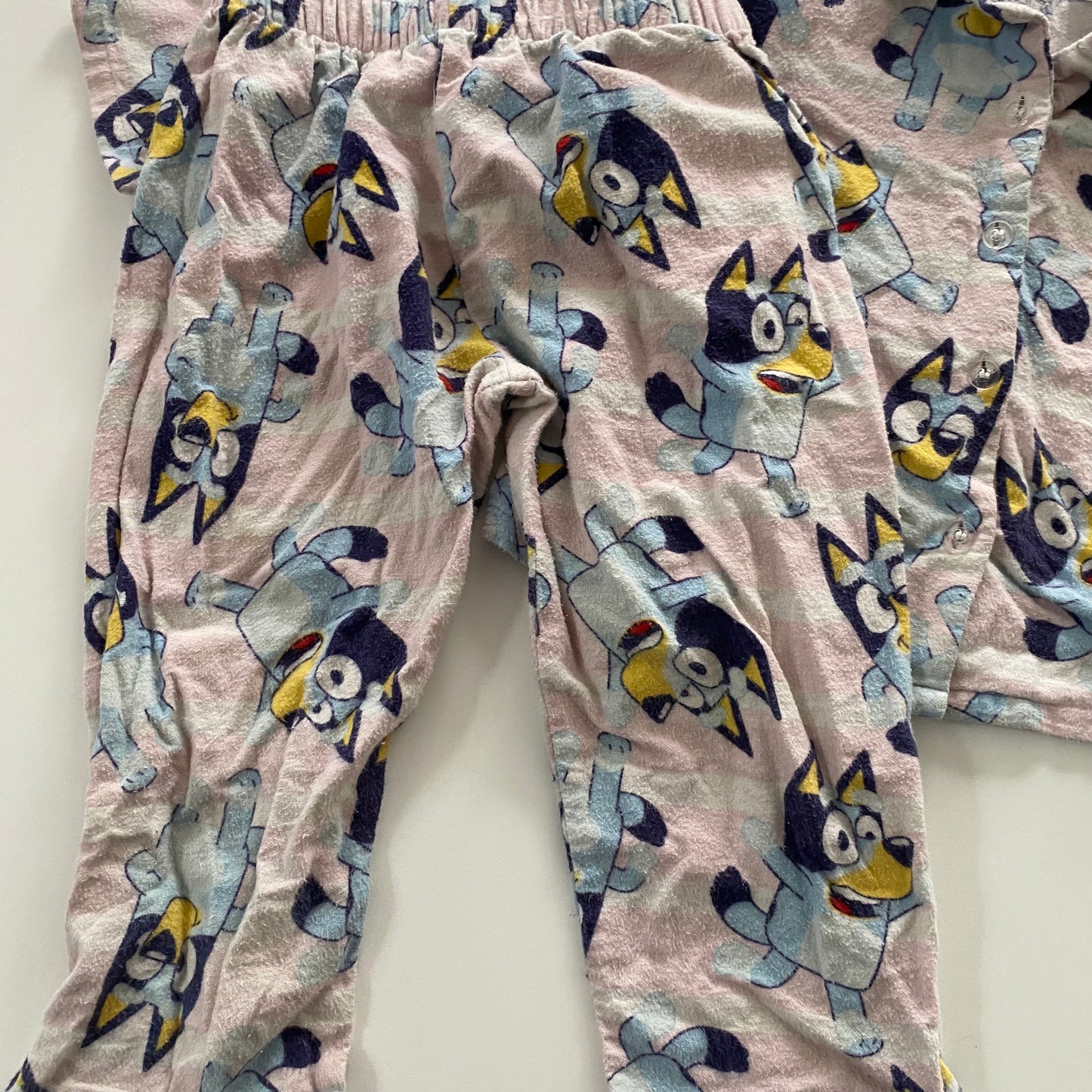Bluey Flannel Pyjamas - Size 2