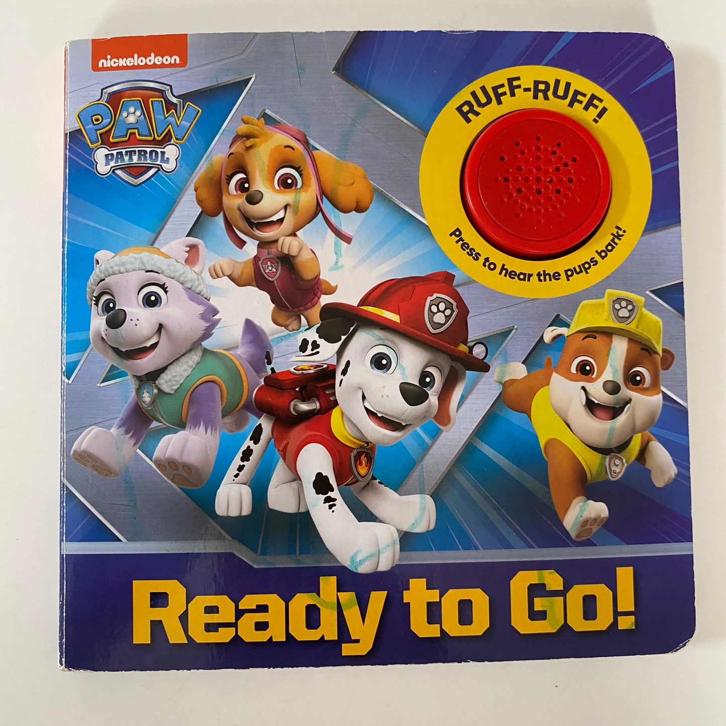 Paw Patrol Ready To Go Sound Book
