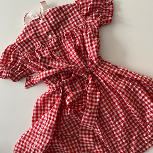 Vintage Smocked Dress - Size 2-3Y