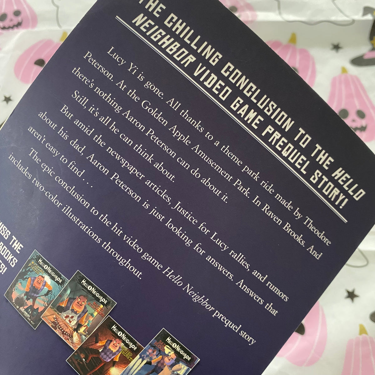 HelloNeighbor Puzzle Master Chapter Book