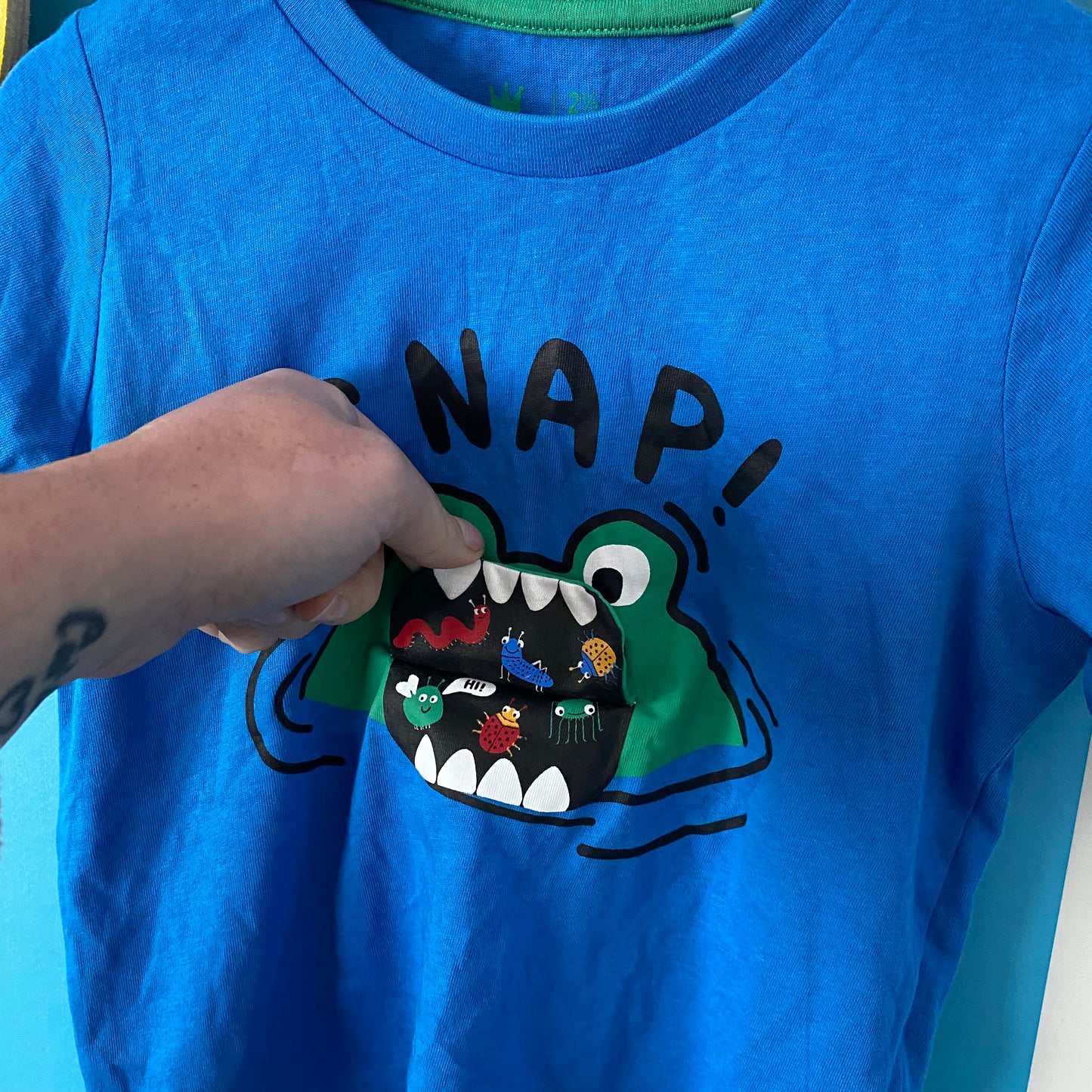 Crocodile Lift-Up Top - Size 2