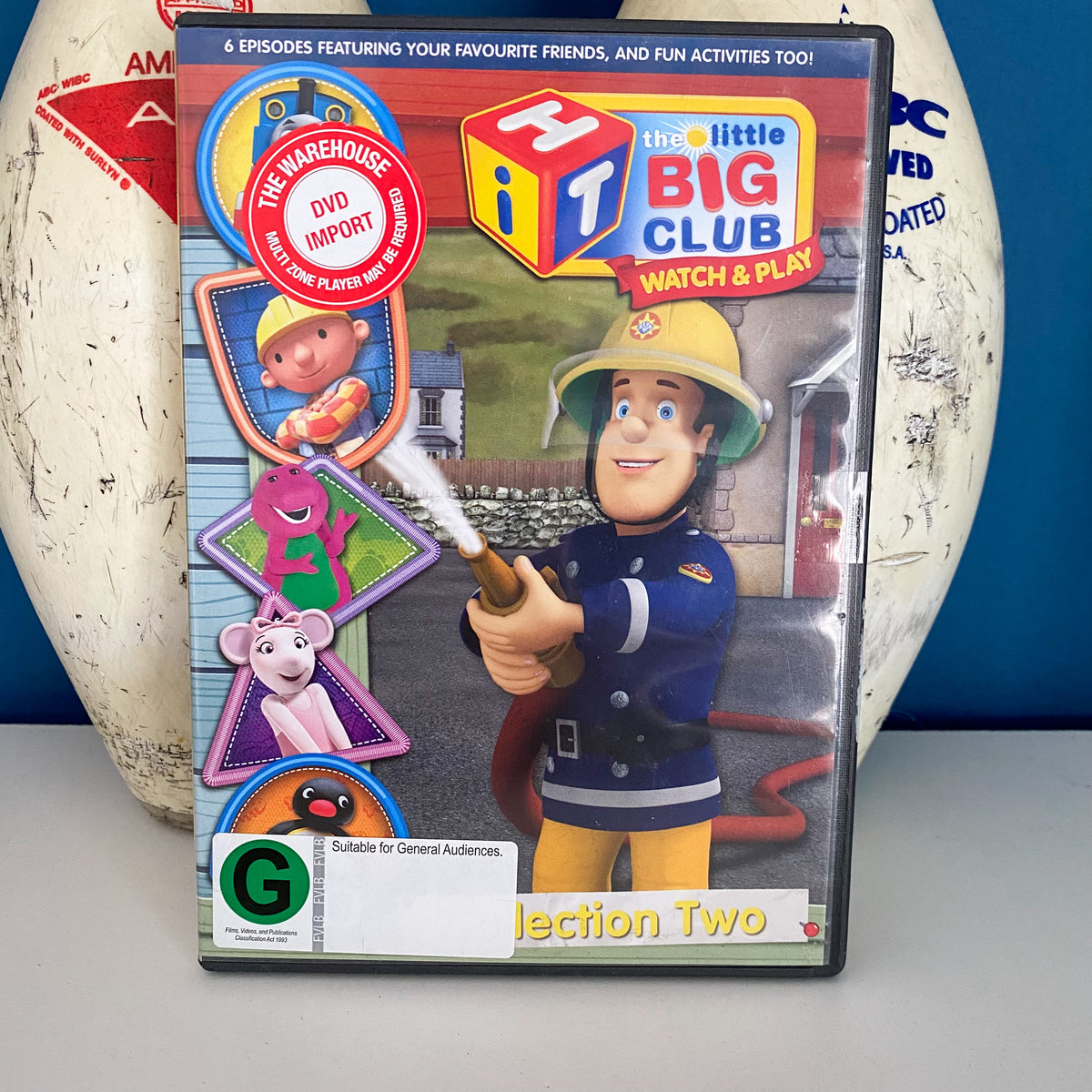 Fireman Sam, Thomas The Tank Engine, Bob The Builder, Barney, Angelina Ballerina & PINGU DVD
