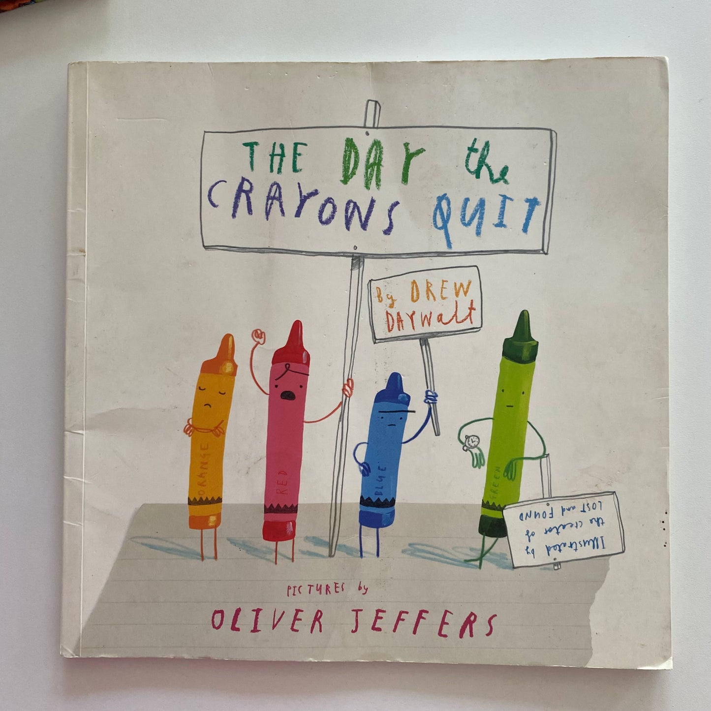 The Day The Crayons Quit Book