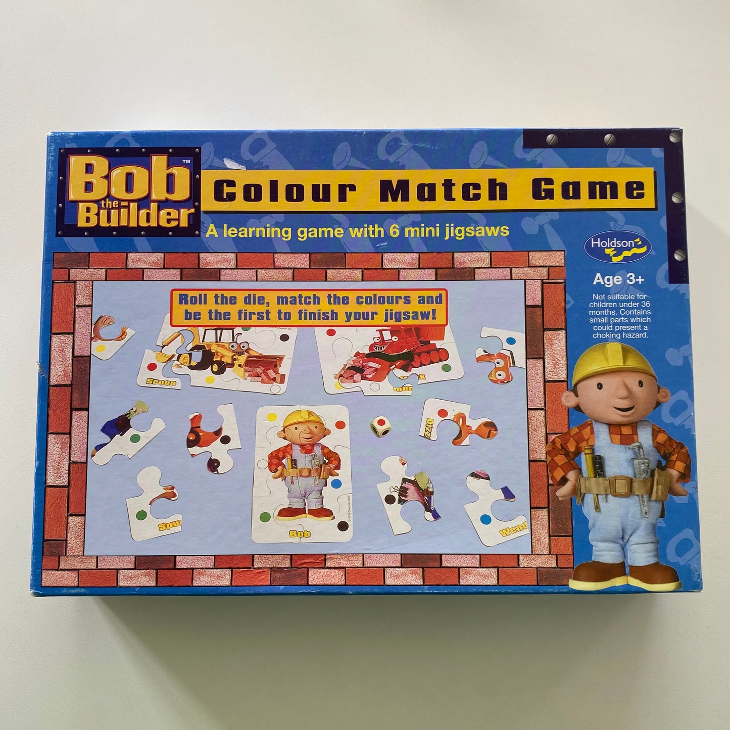 Bob The Builder Colour Match Game Puzzle