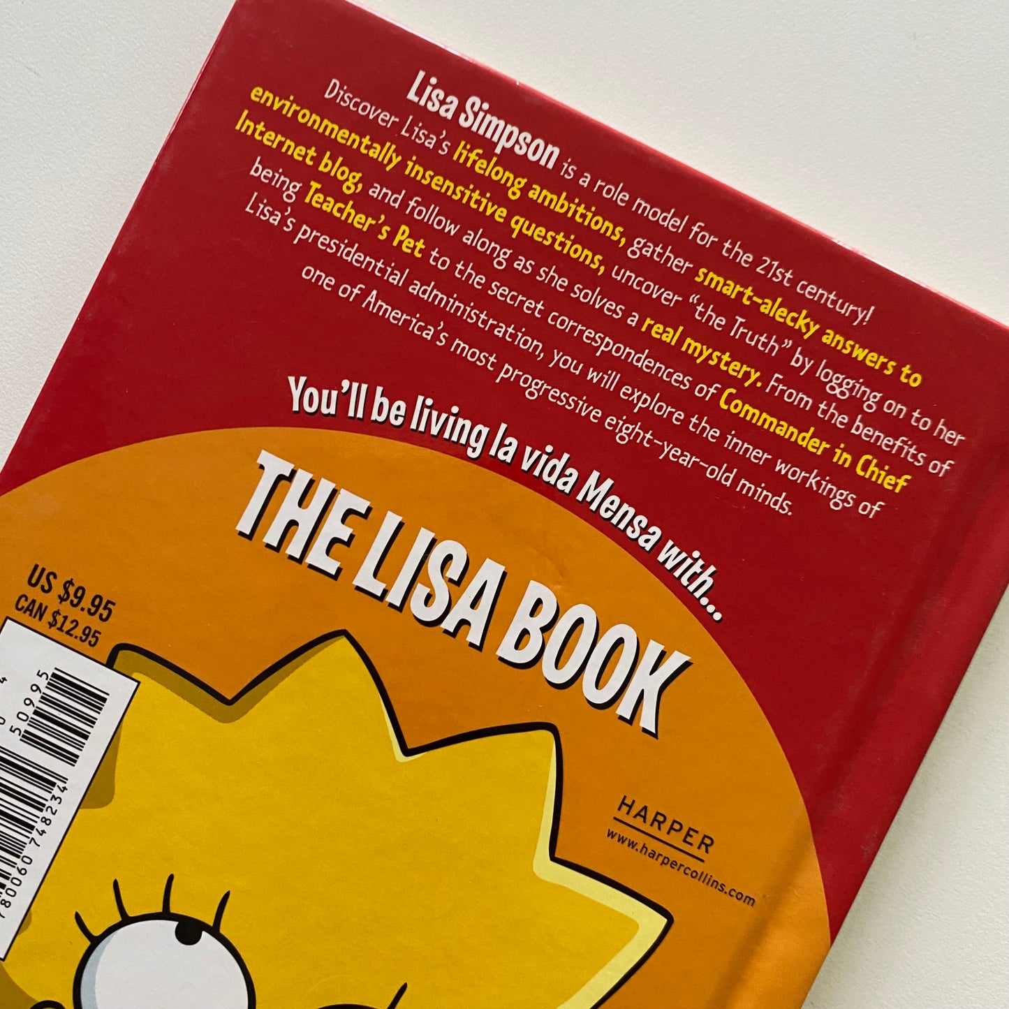 The Simpsons Lisa Book