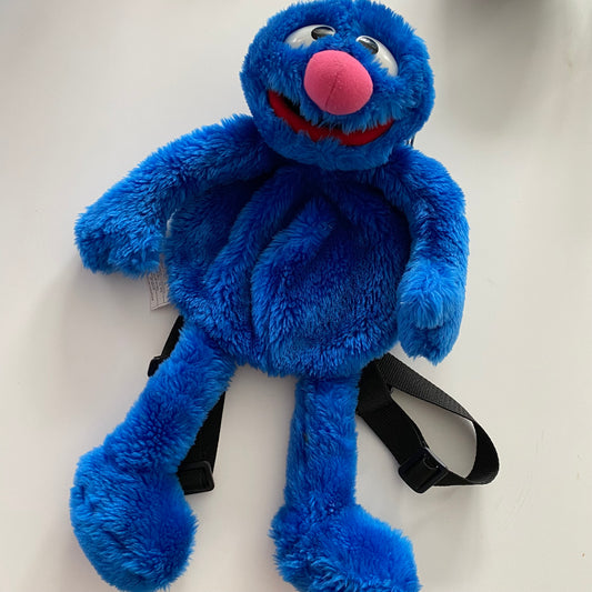Sesame Street Grover Plush Backpack