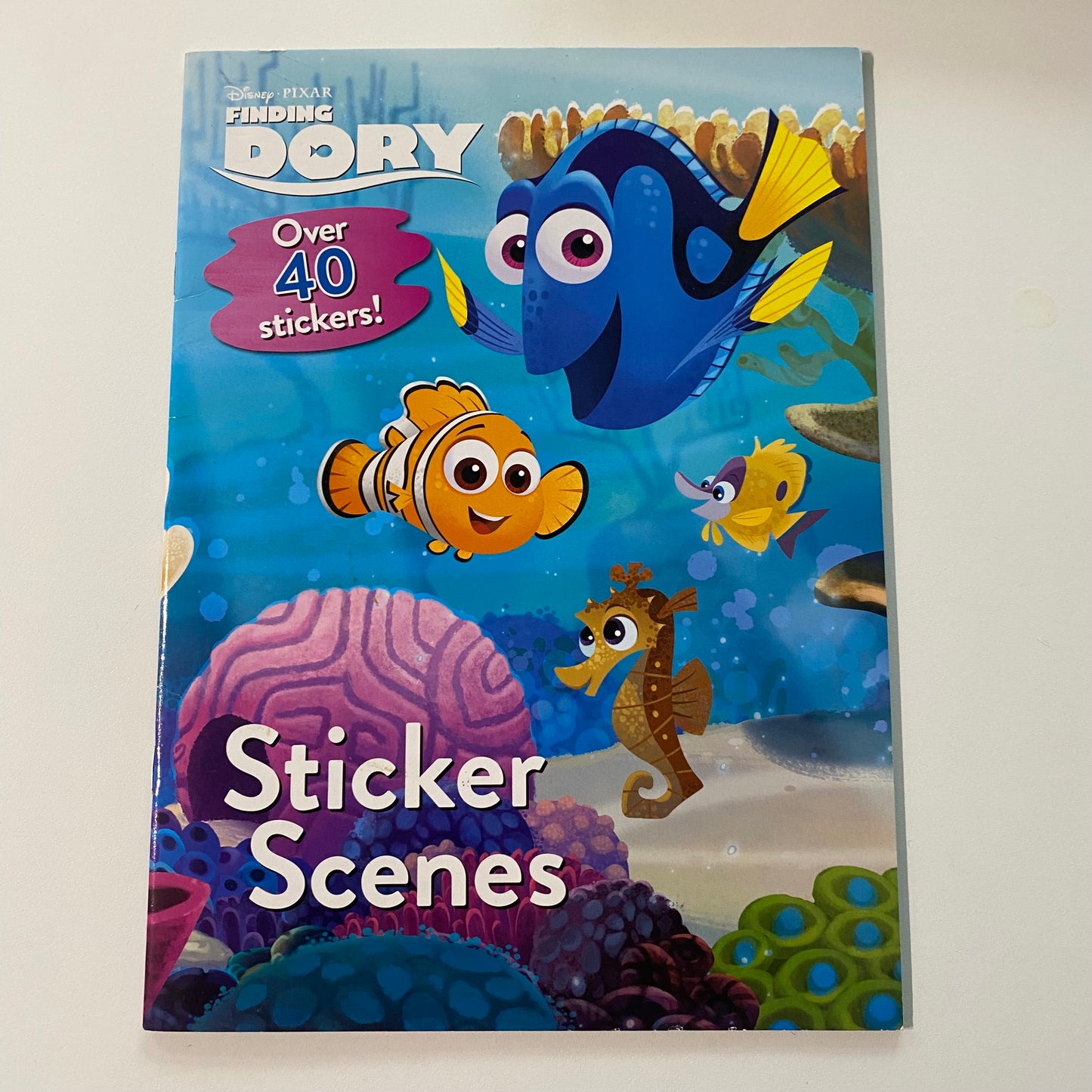 Finding Dory / Nemo Sticker Scenes Book (NEW)