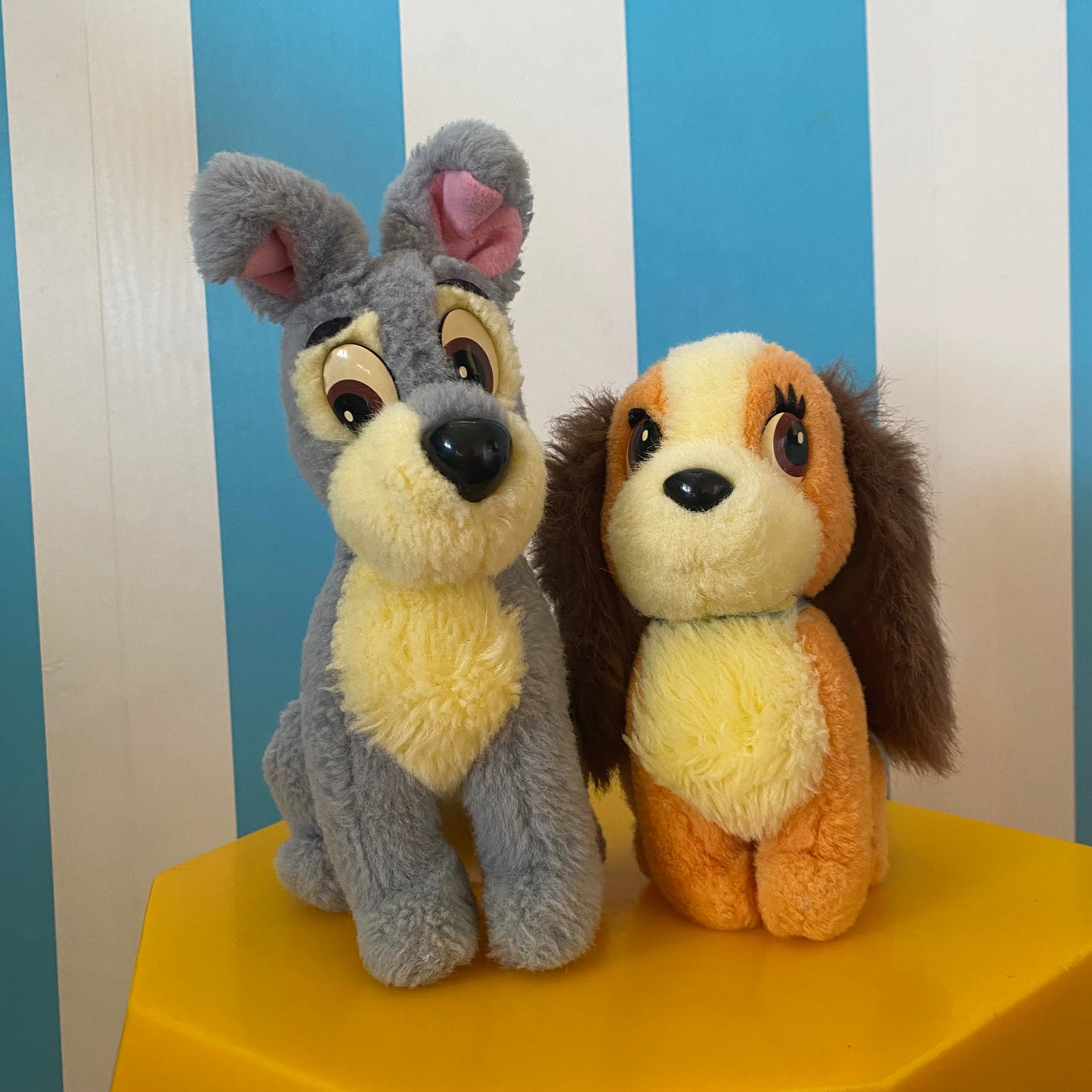 Vintage Disney Lady & The Trump Plush