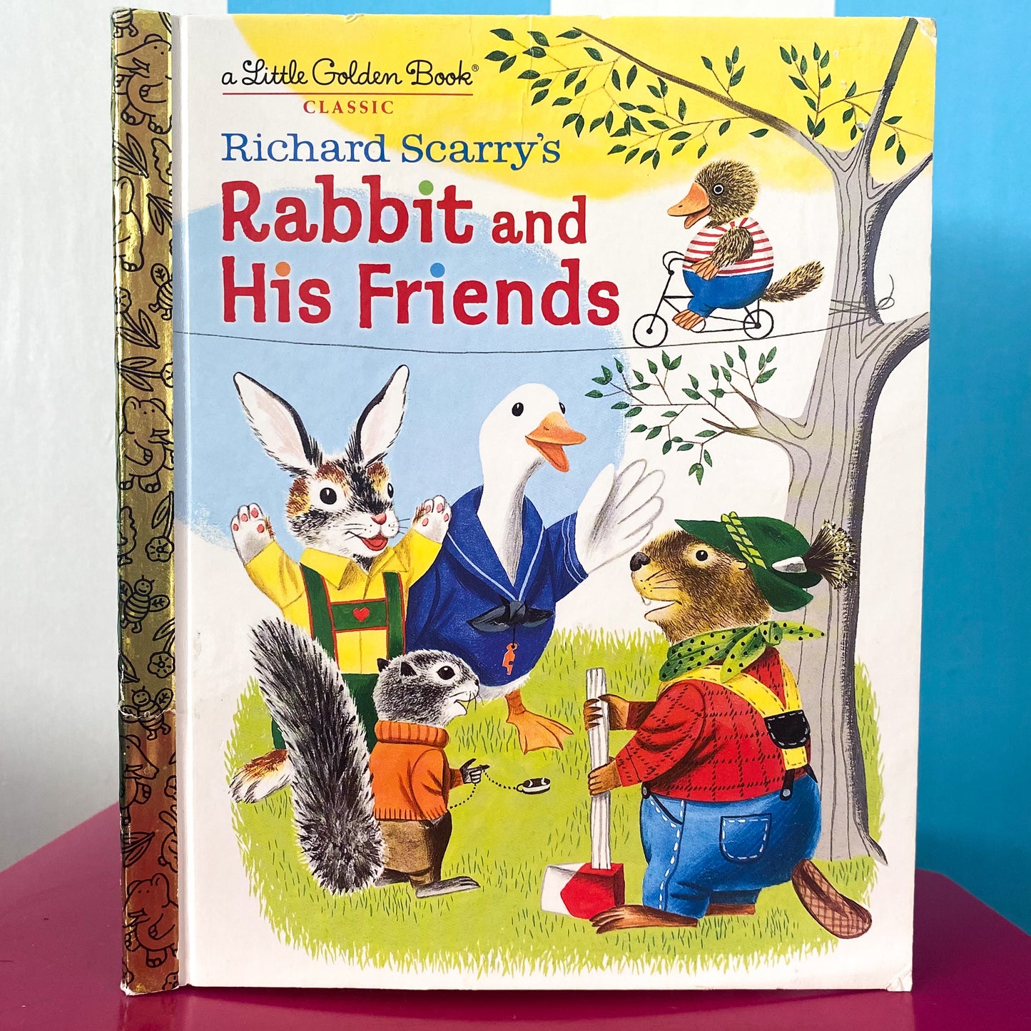 Richard Scarry’s Rabbit & His Friends Little Golden Book