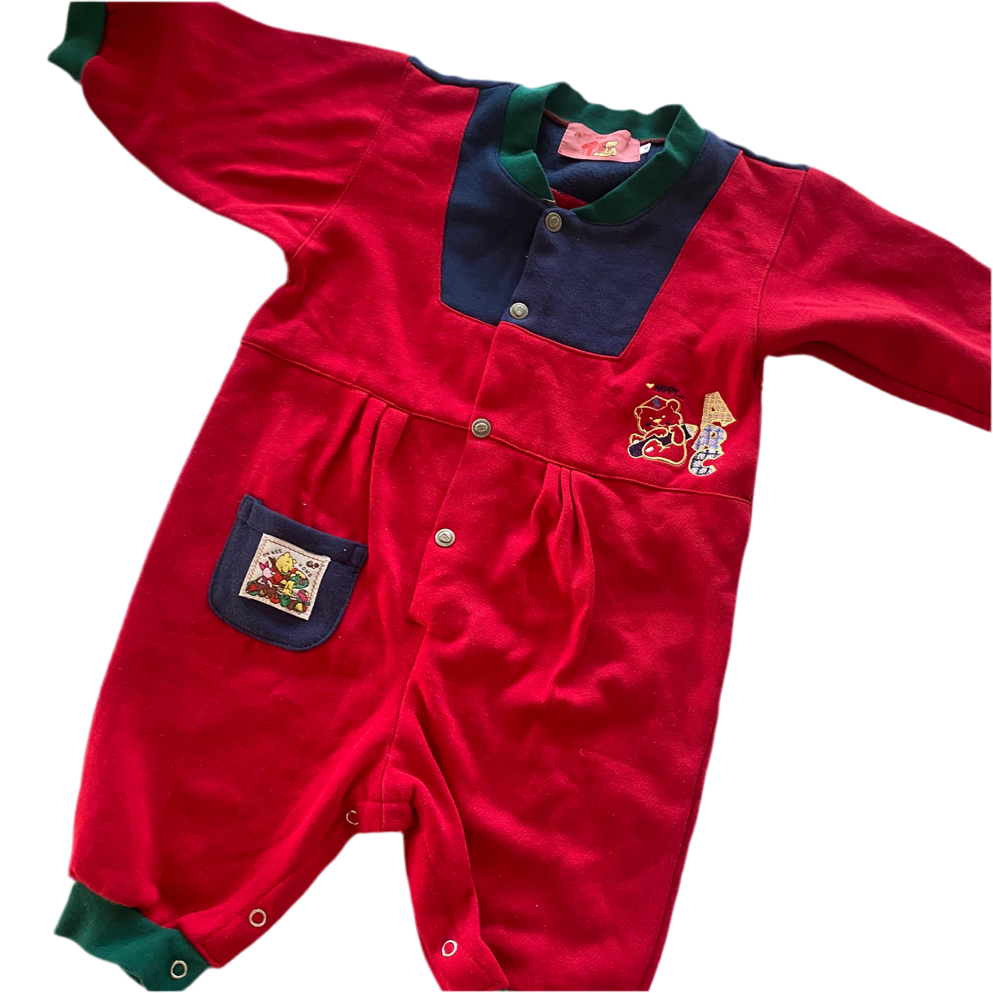 Vintage Winnie The Pooh Romper - Size 2