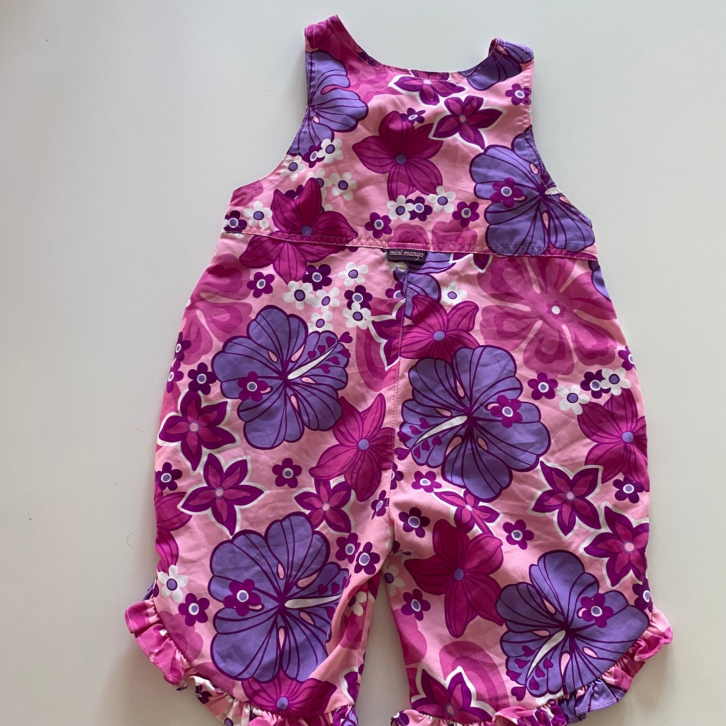 Y2K Mini Mango Shortalls - Size 1