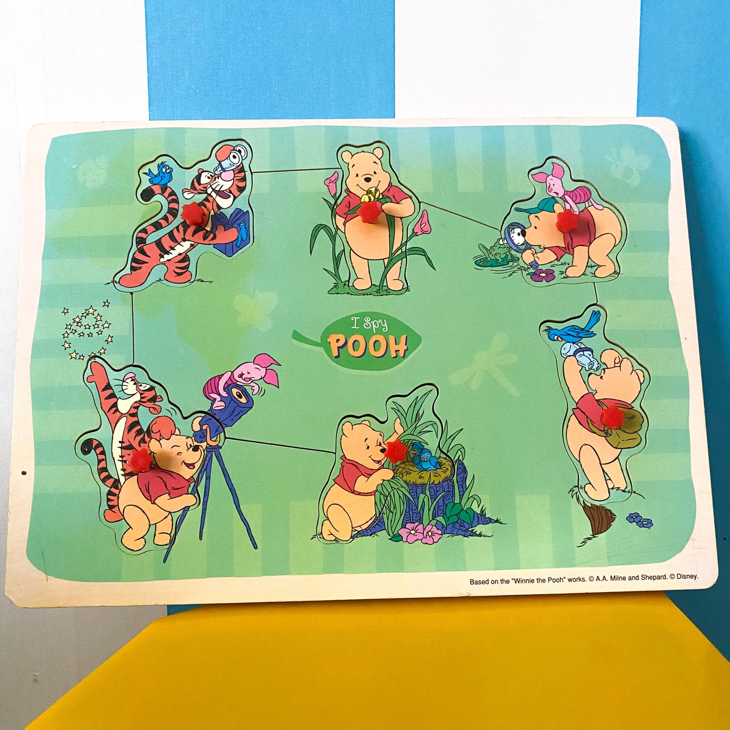 Disney Winnie The Pooh Wooden Puzzle