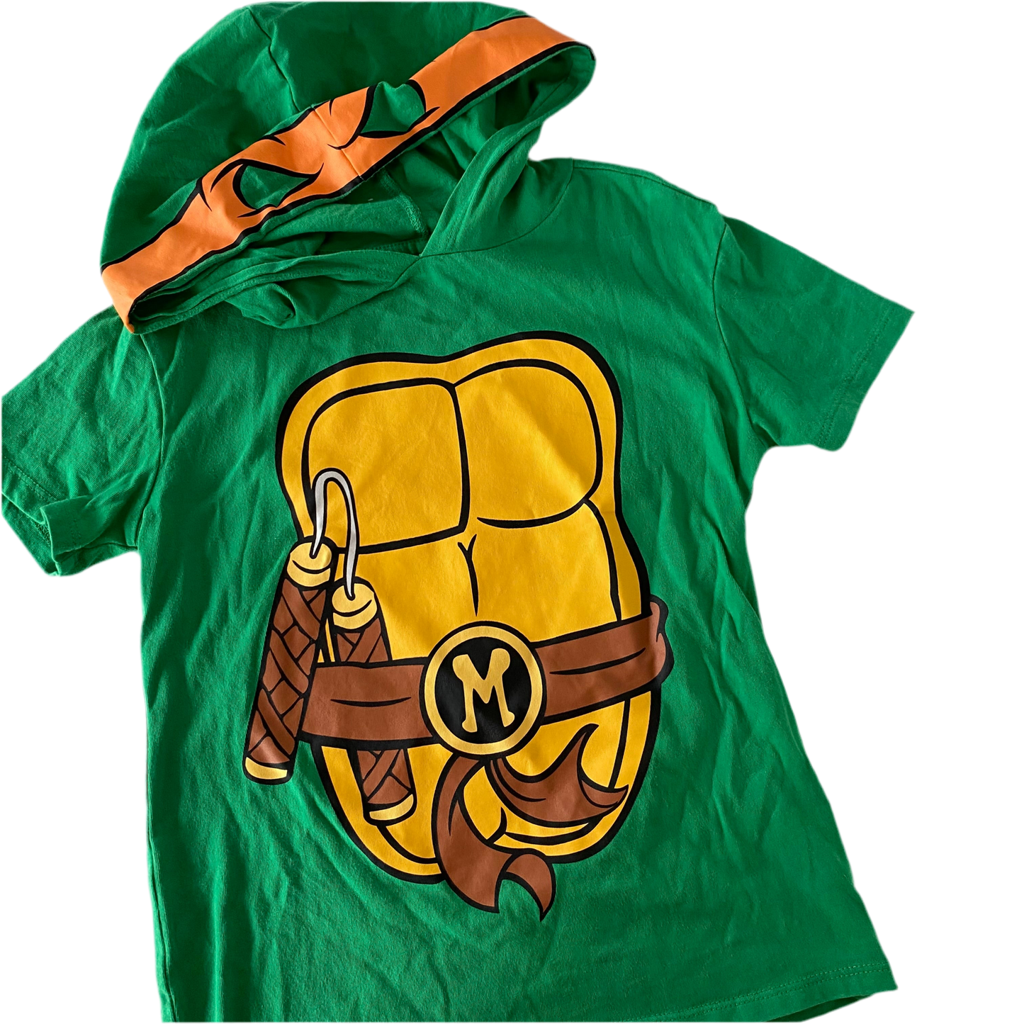 TNNT Ninja Turtles Hooded Top - Size 7