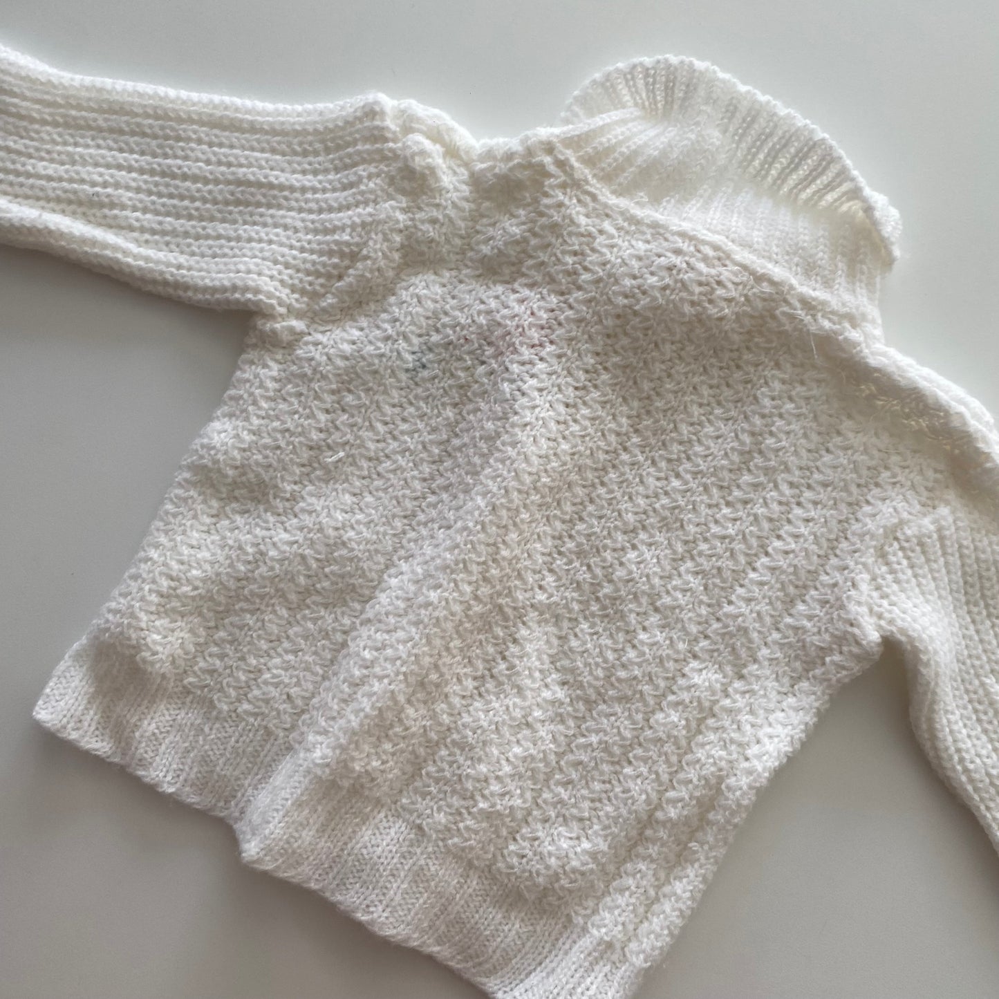 Vintage Knit Cardigan - Size 6-12M