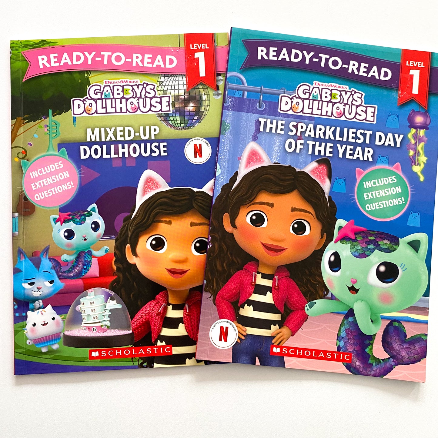 Gabby Dollhouse Learn To Read Book Bundle