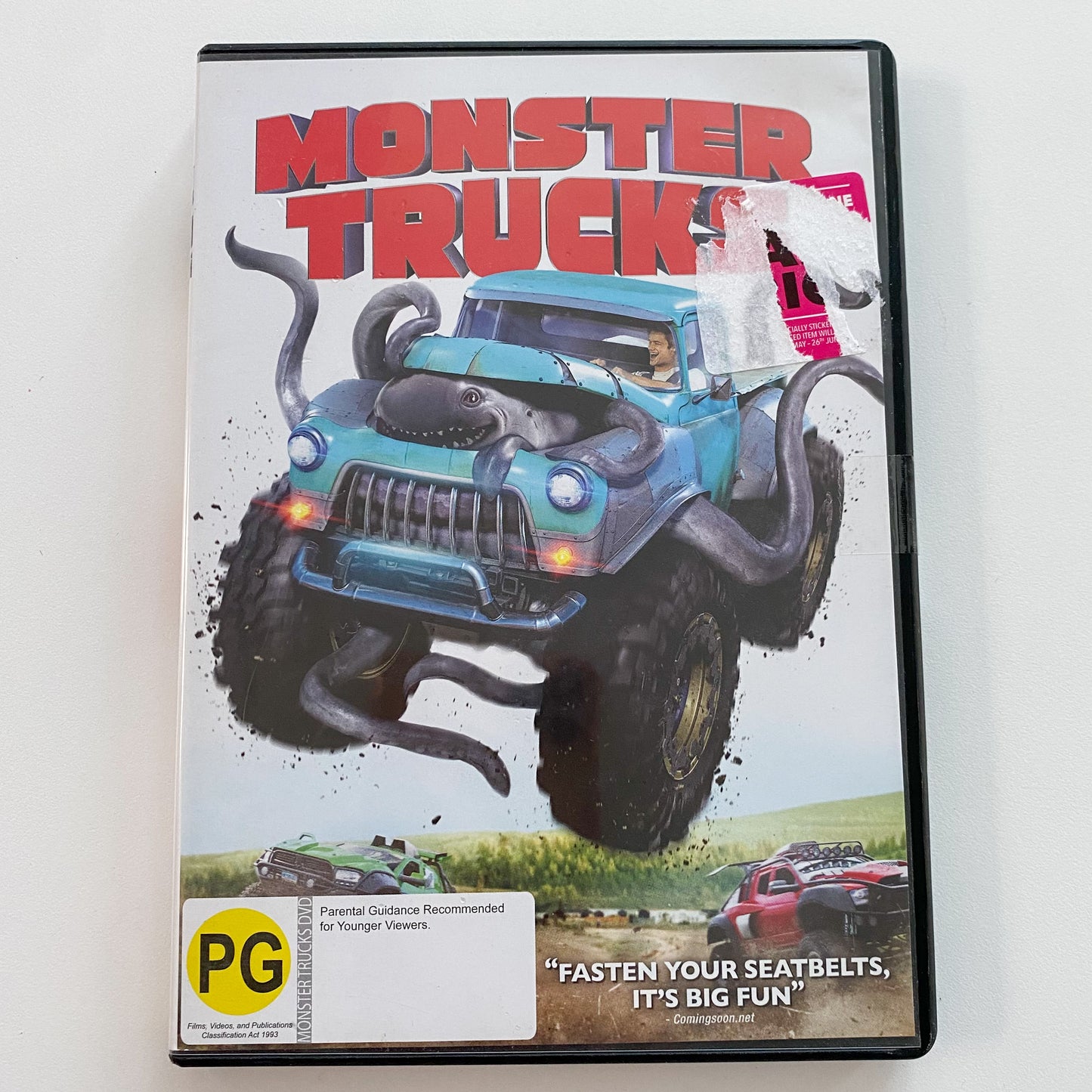 Monster Trucks DVD