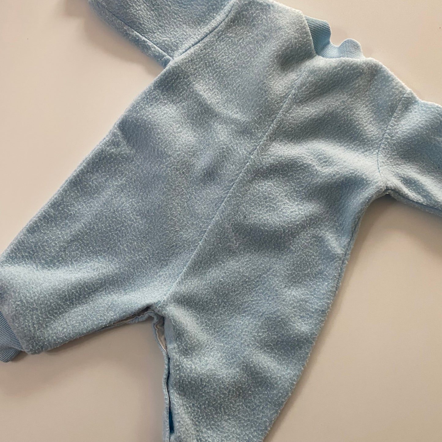 Vintage Fleece Romper - Size 3M