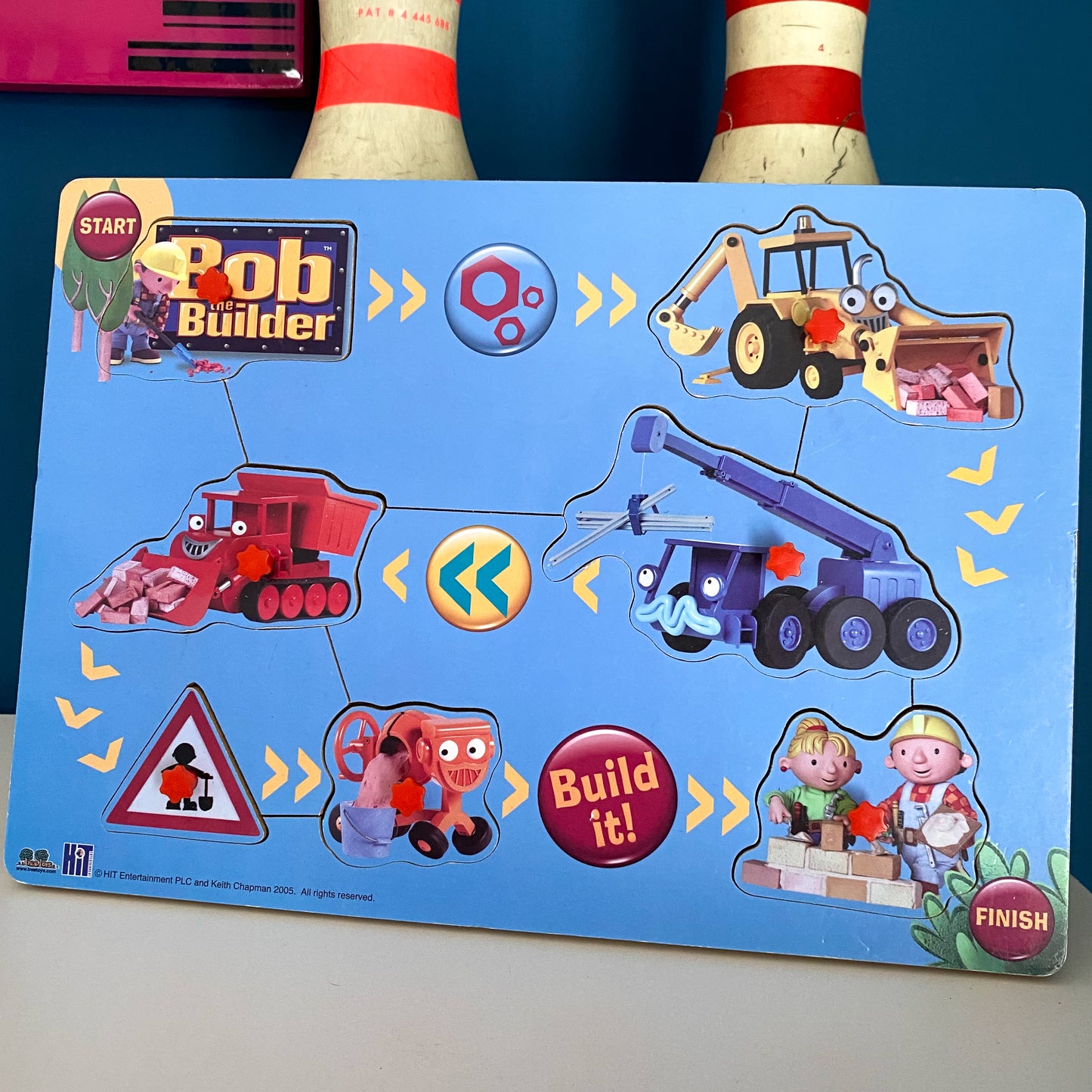 Bob The Builder Wooden Puzzle