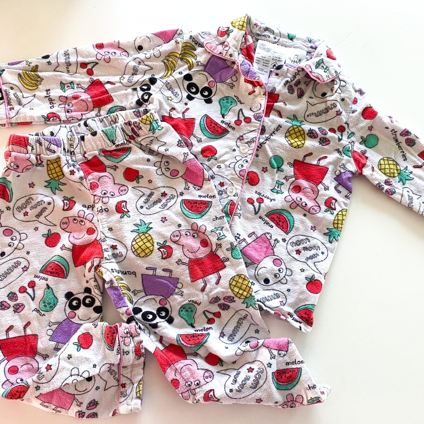 Peppa Pig Pyjamas - Size 3-4Y