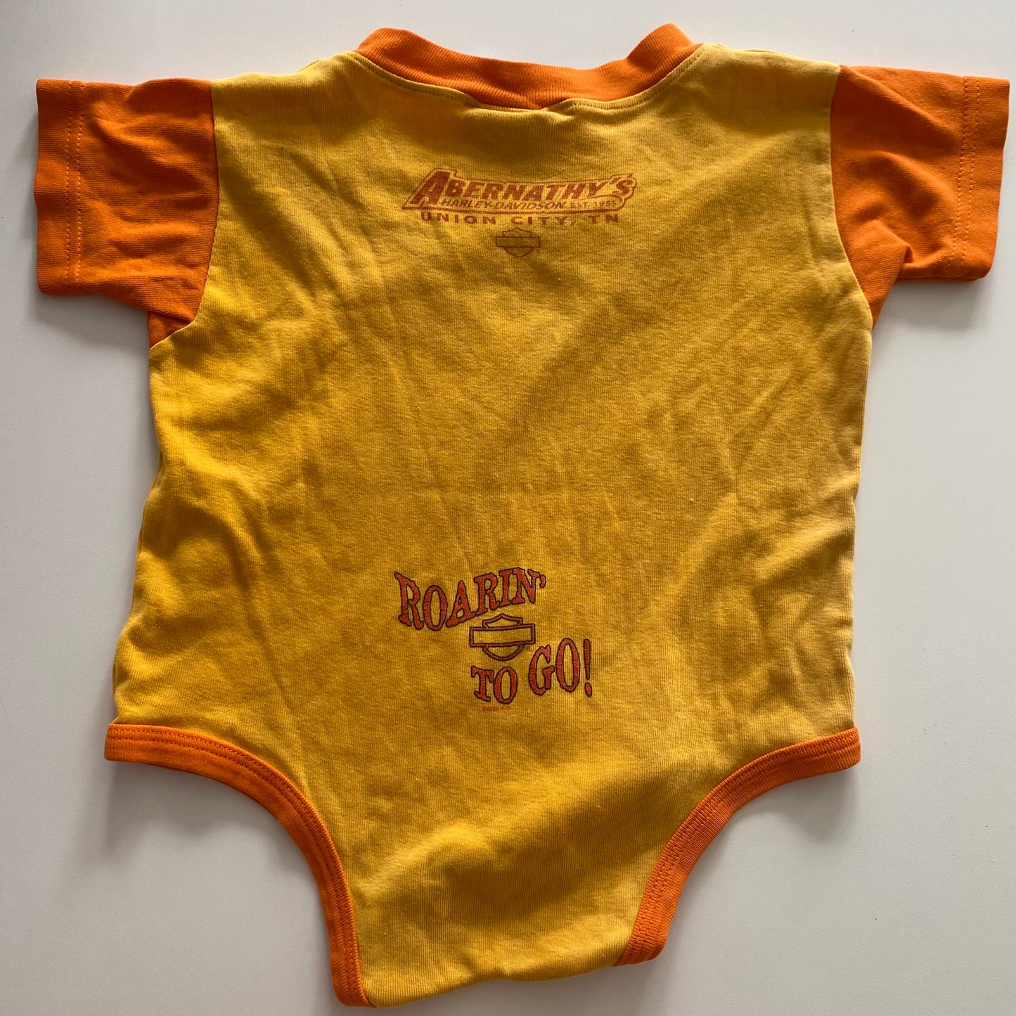 Vintage Harley Davidson Romper - Size 18M