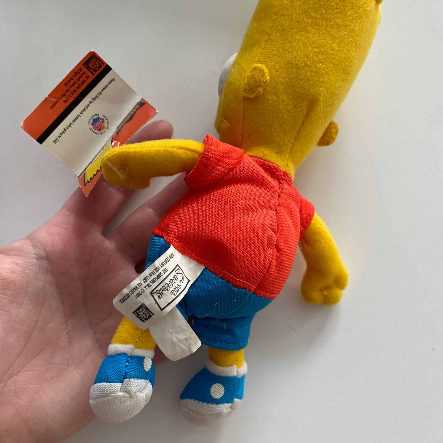 Bart Simpson Beanie Plush (NEW)
