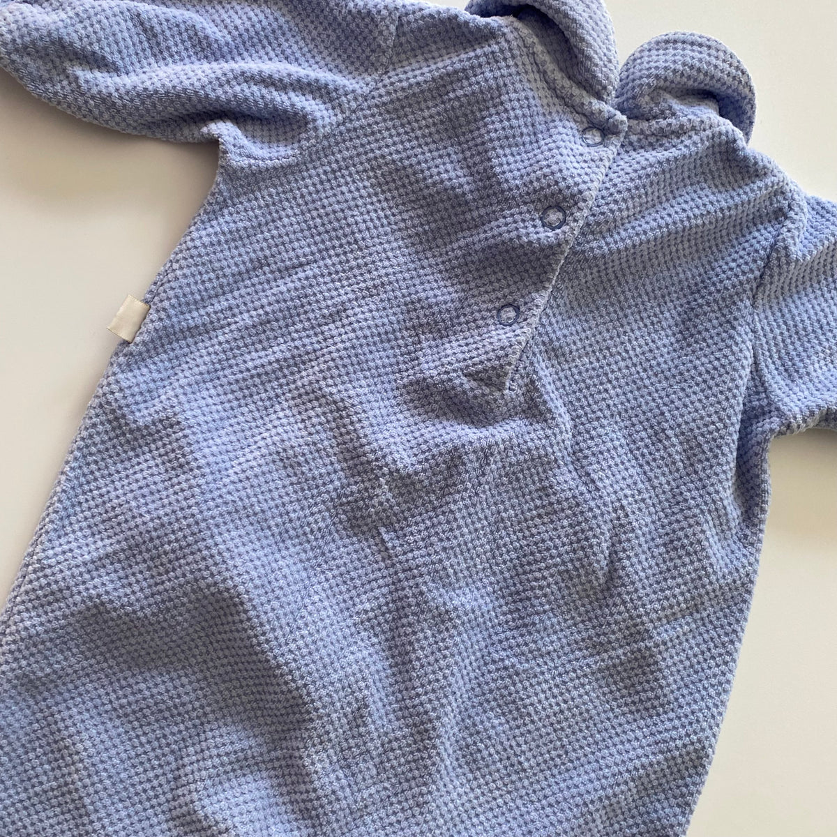 Vintage Disney Winnie The Pooh Classic Pooh Footed Velour Suit - Size 3-6M