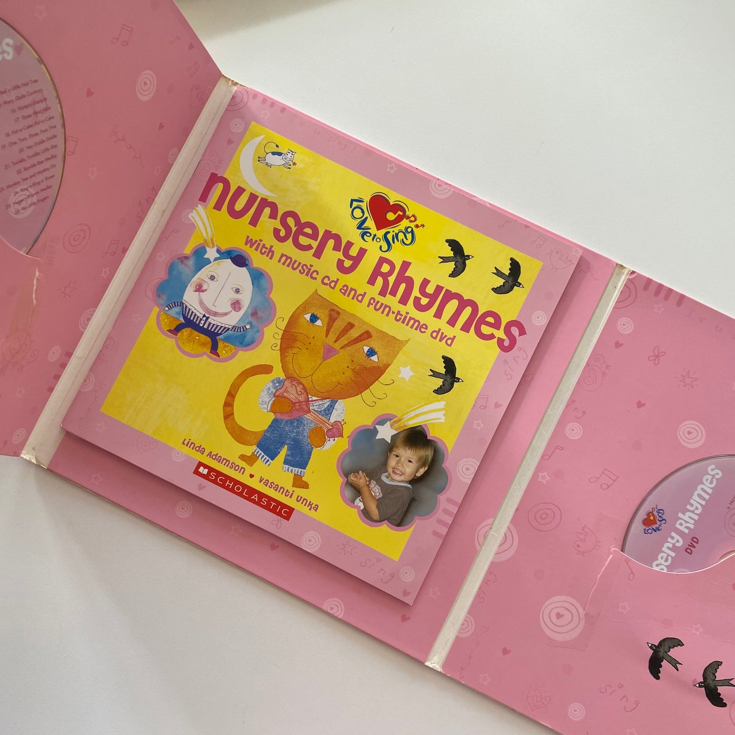 Love To Sing Book, CD & DVD