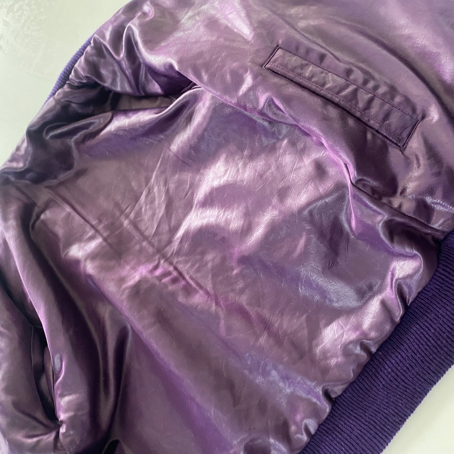 Vintage Sports King Reversible Bomber Jacket - Size 7