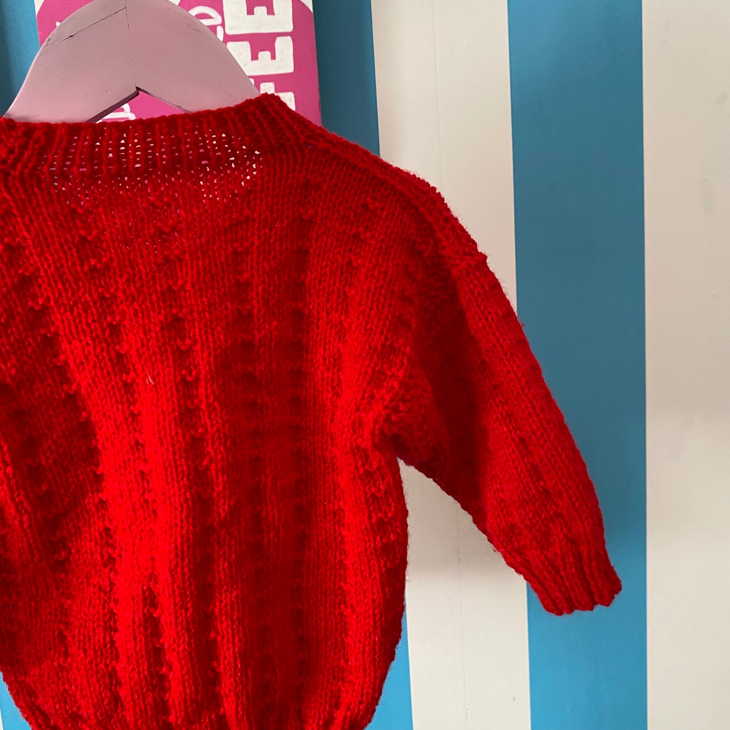 Handmade Knit Jumper - Size 3