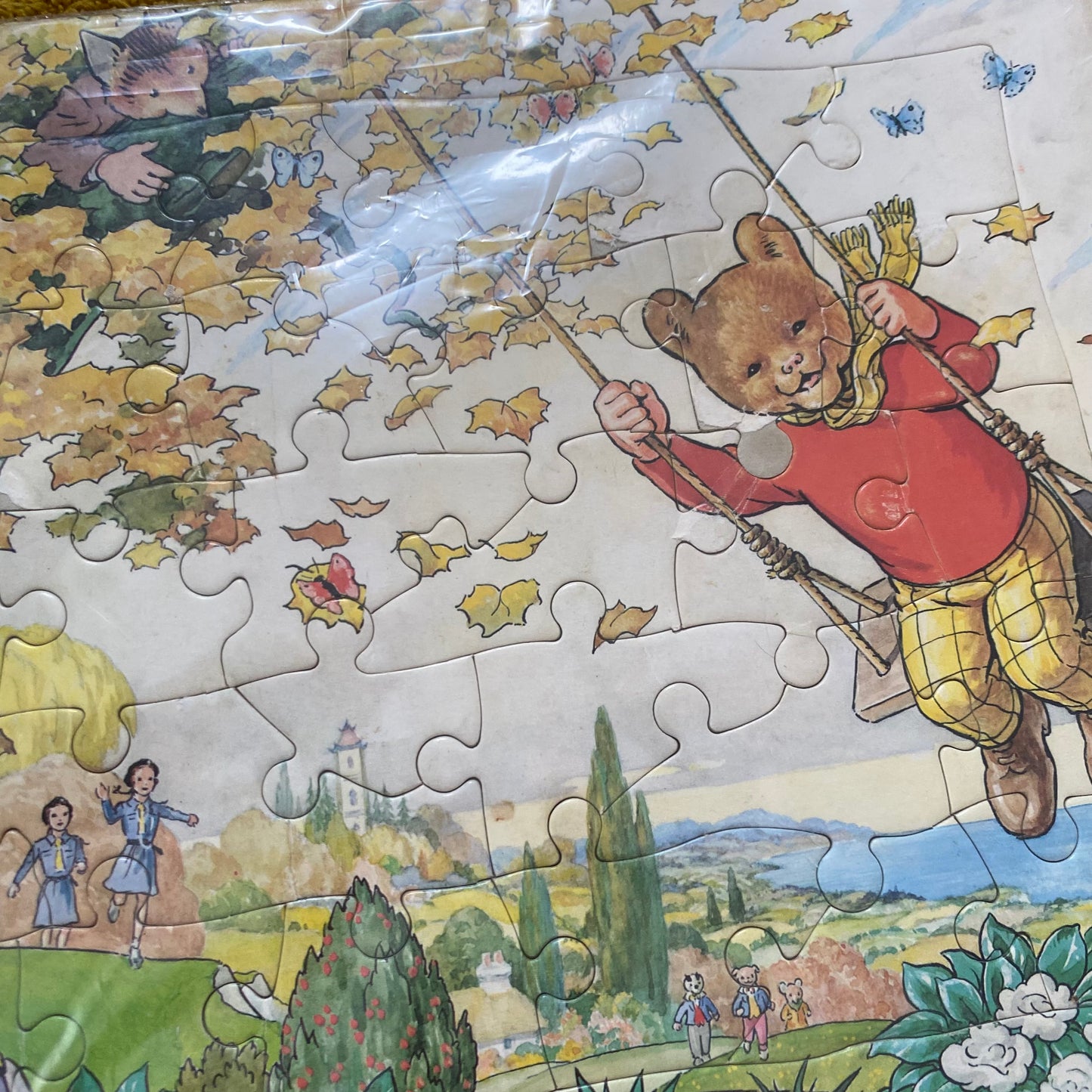 Vintage Rupert Bear Puzzle