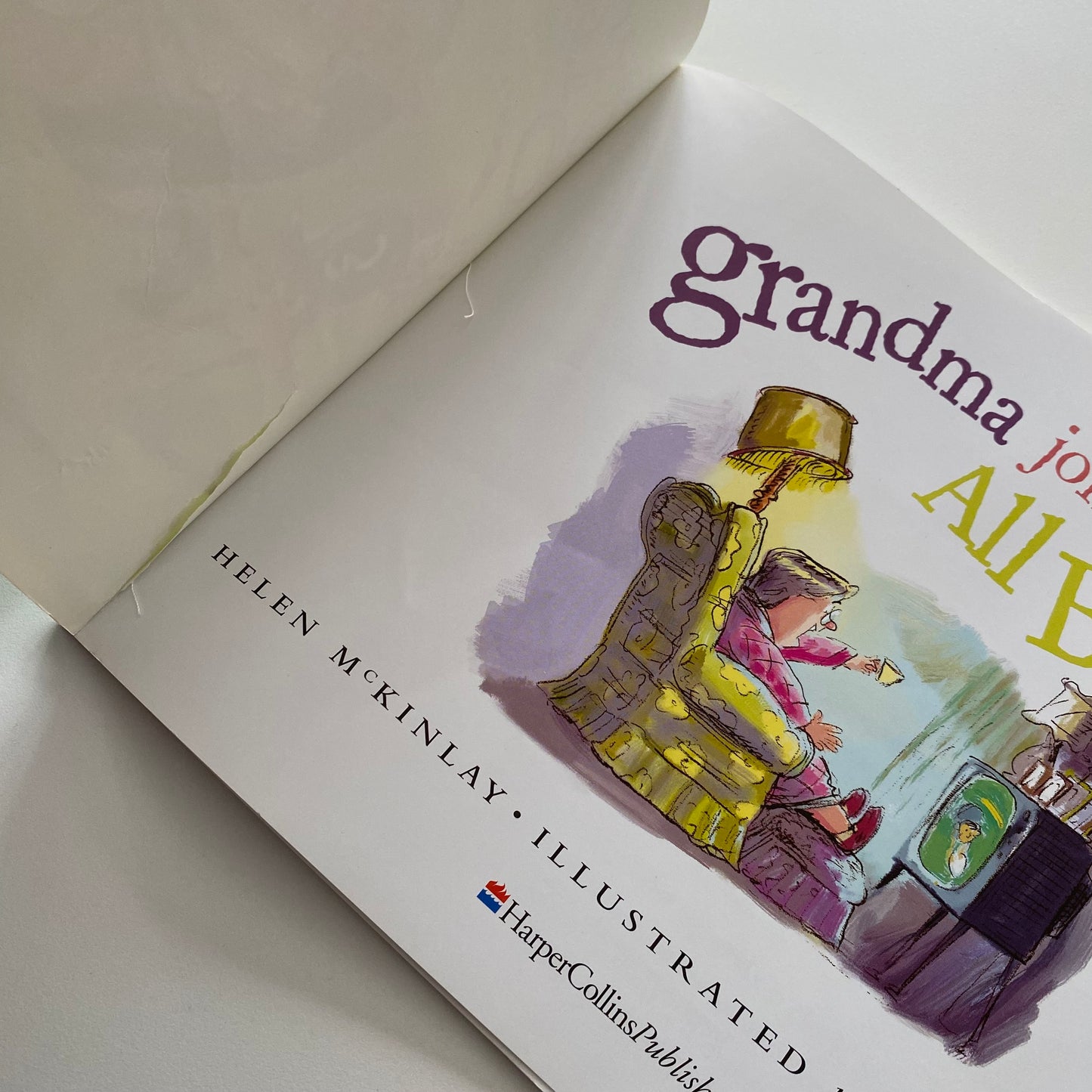 Grandma Joins The All Blacks Book