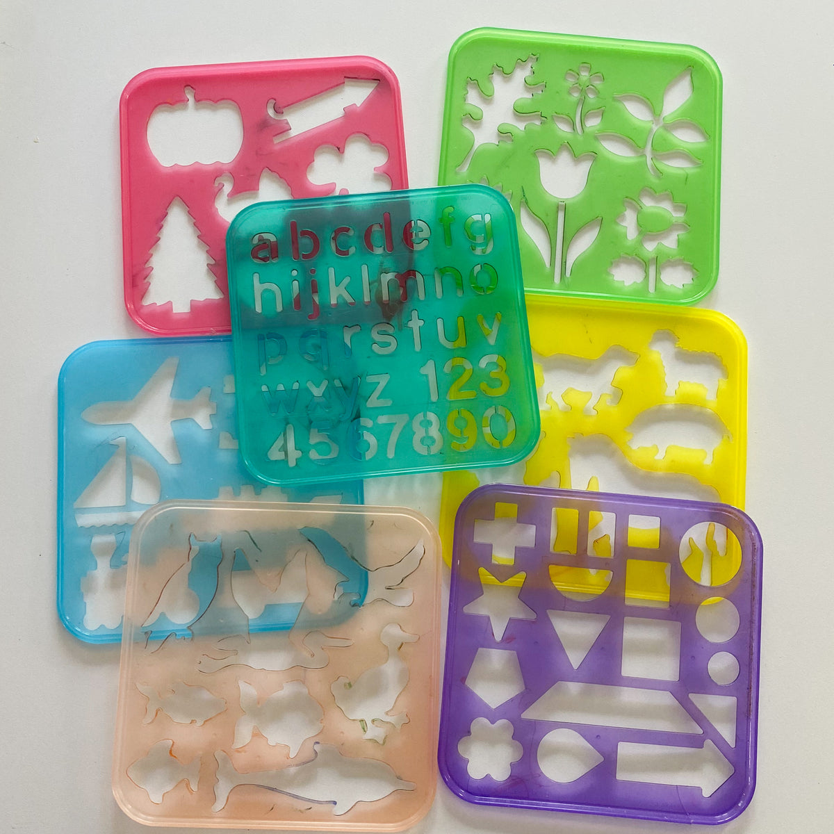 Vintage Tupperware Stencils