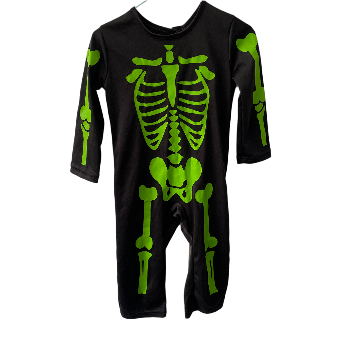 Halloween Skeleton Glow Costume - Size 2-3Y