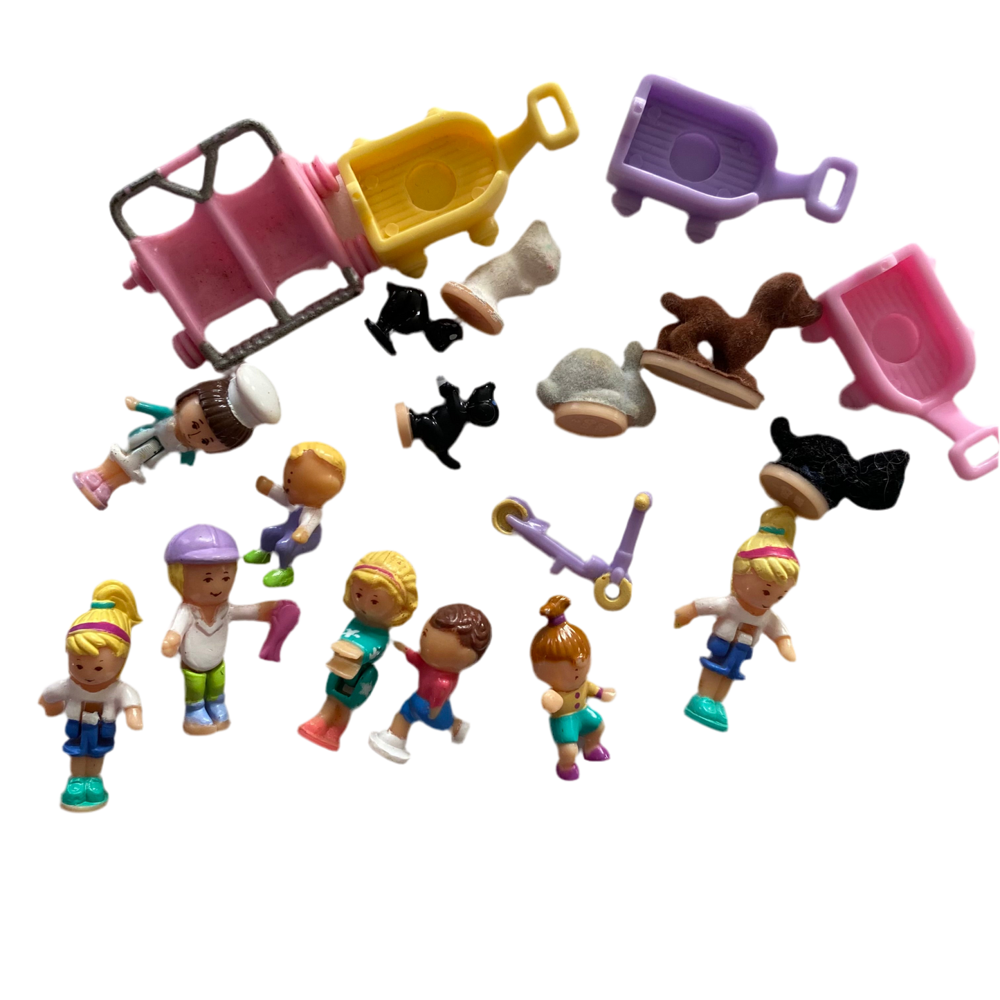 Vintage Polly Pocket Figures & Accessories