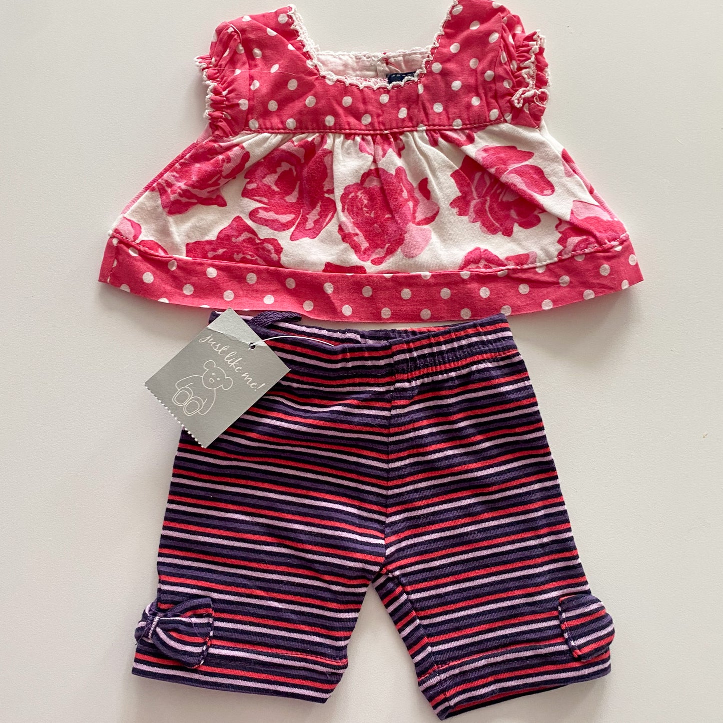 Vintage Pumpkin Patch Bear Outfit (NEW)