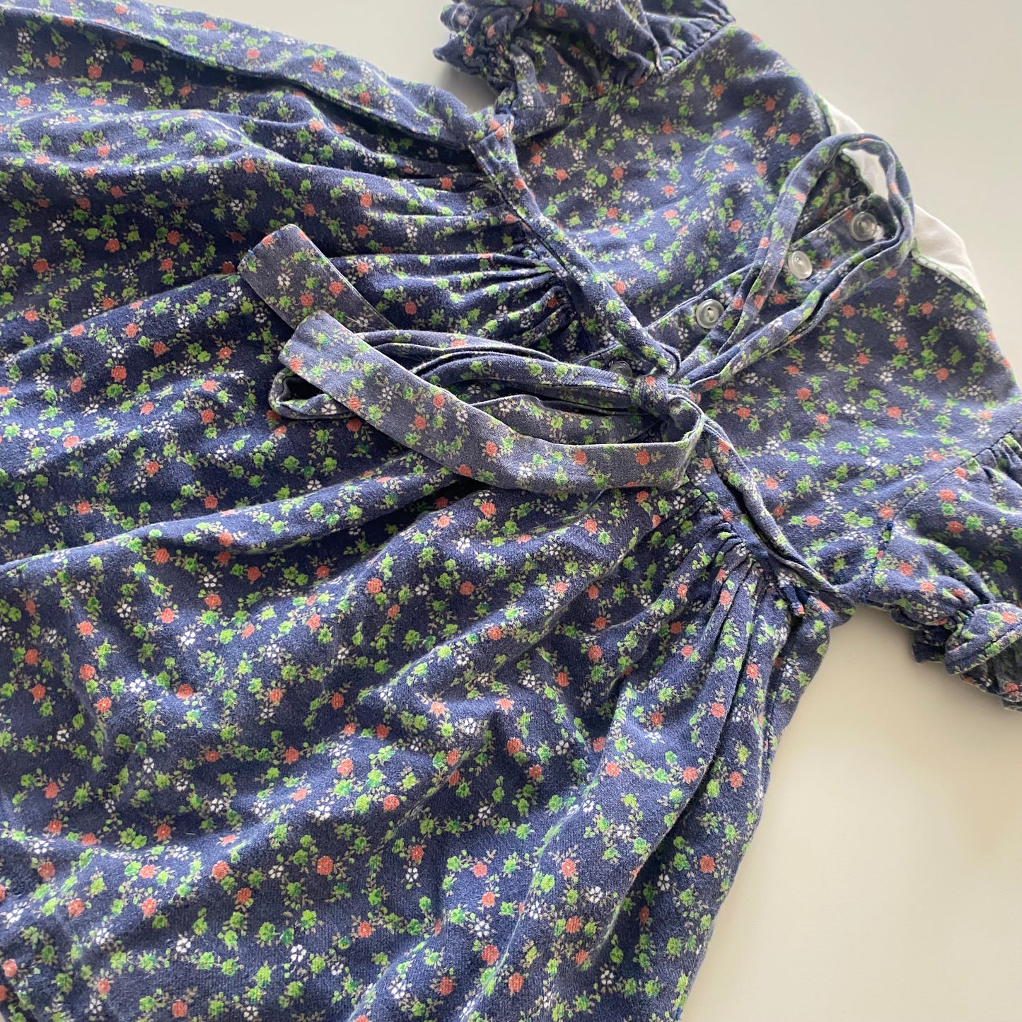 Vintage Smocked Dress - Size 1