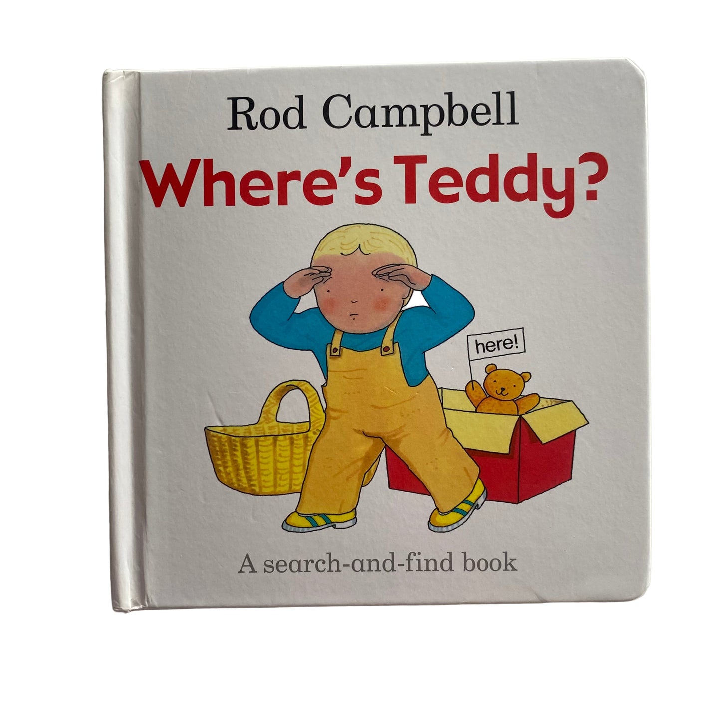 Rod Campbell Where’s Teddy? Book